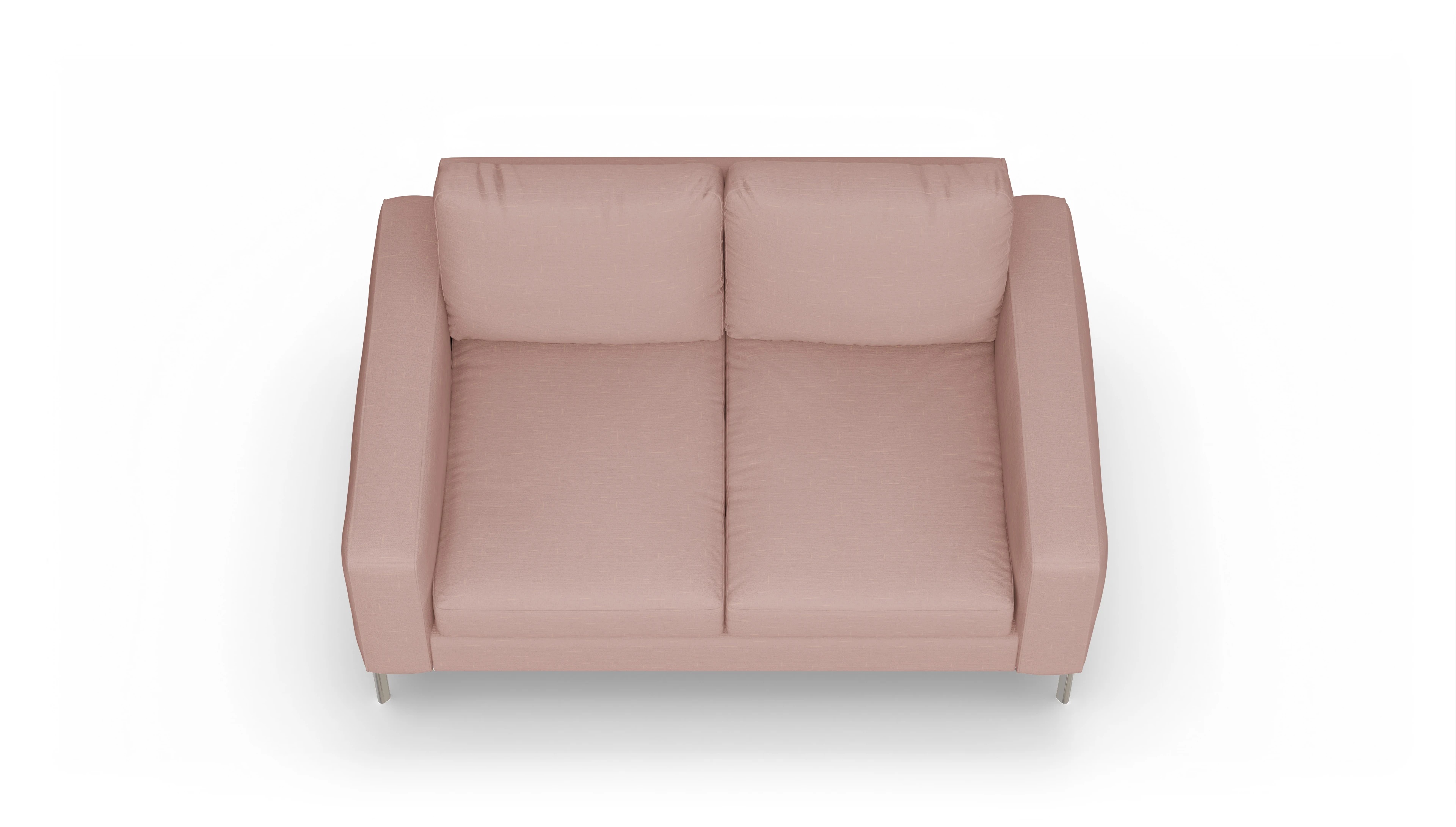 Ansicht des Produktes Pinedo 2-Sitzer in Stoff rot