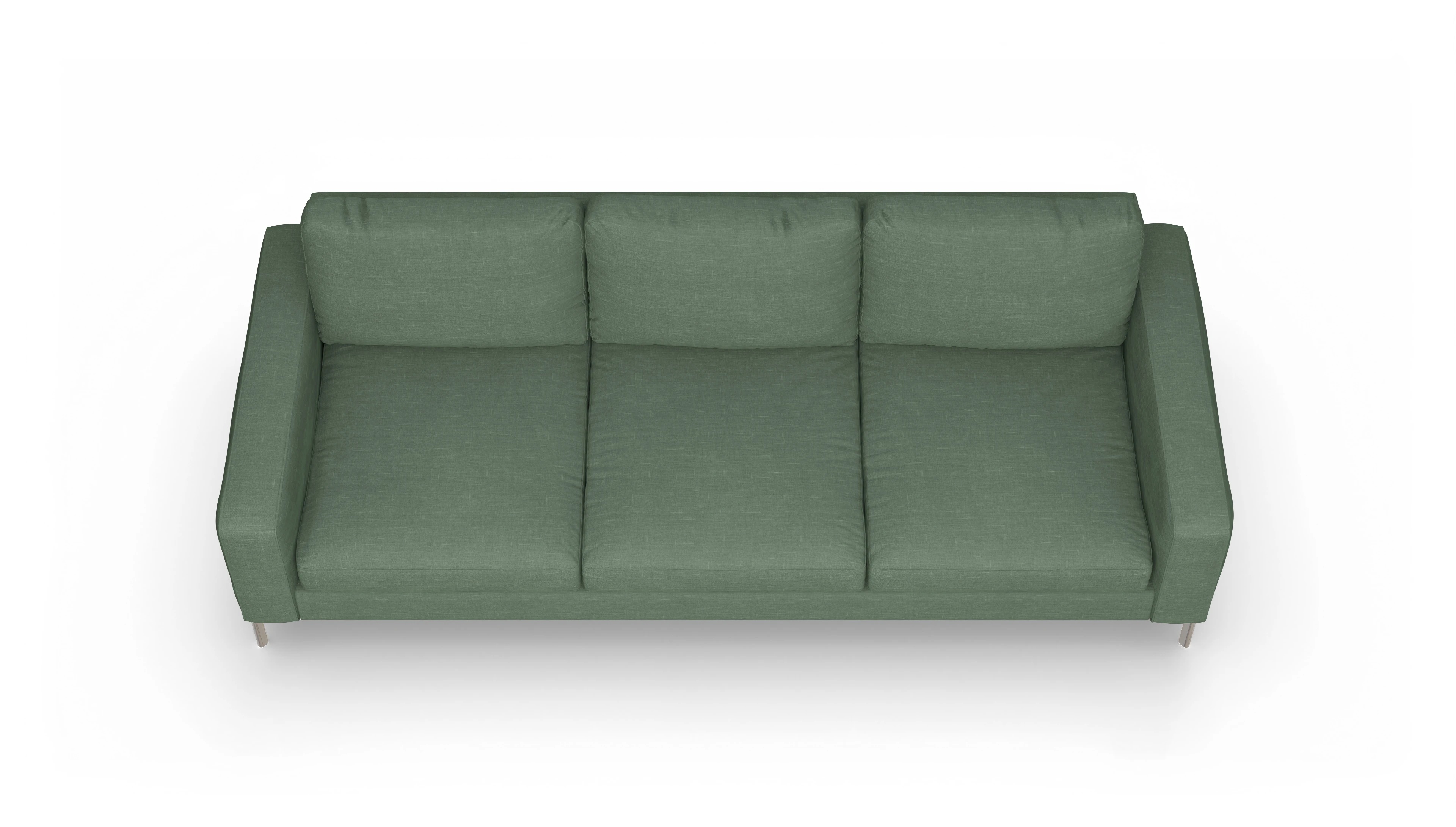 Ansicht des Produktes Pinedo 4,5-Sitzer in Stoff grün