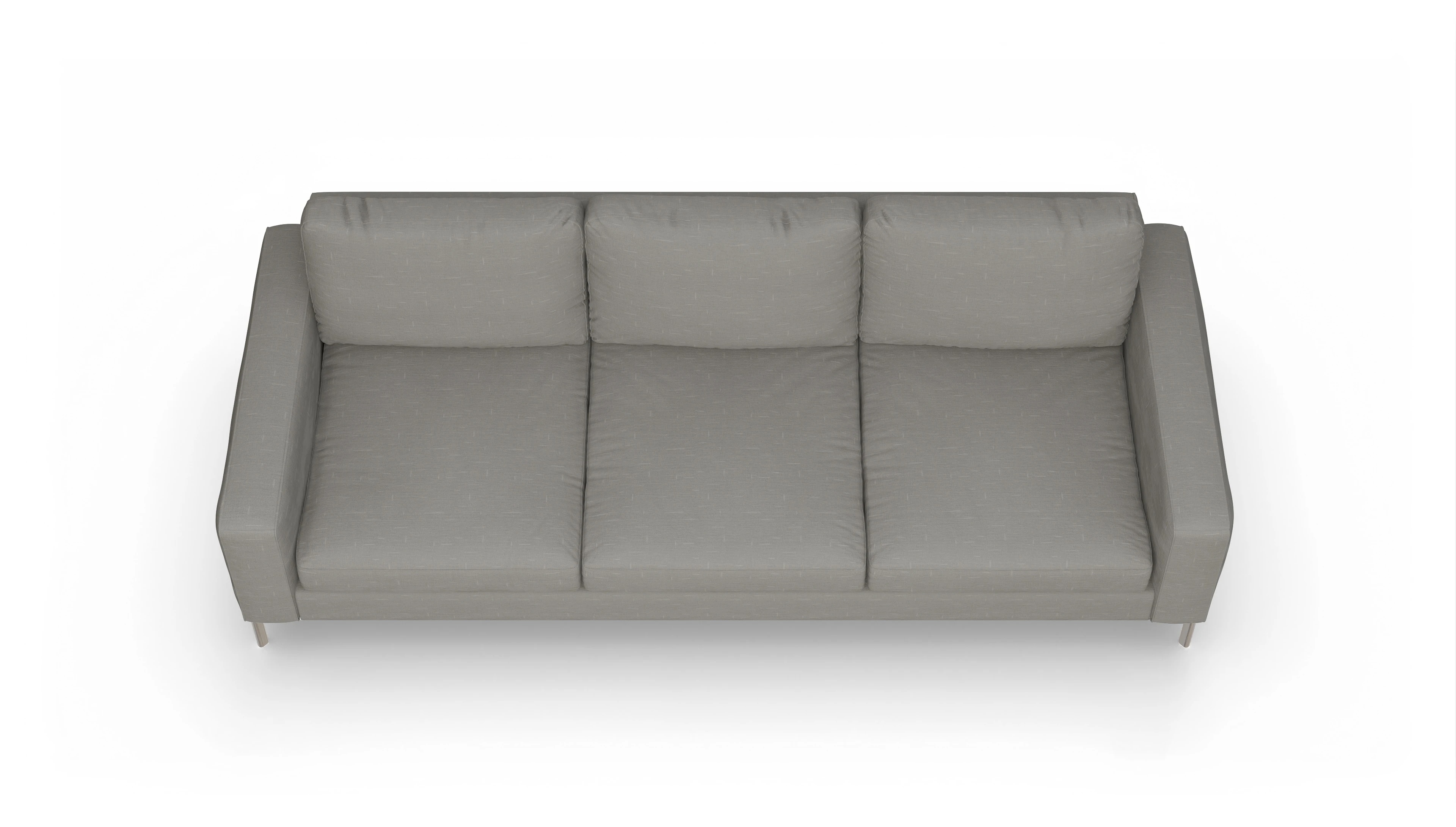 Ansicht des Produktes Pinedo 4,5-Sitzer in Stoff grau