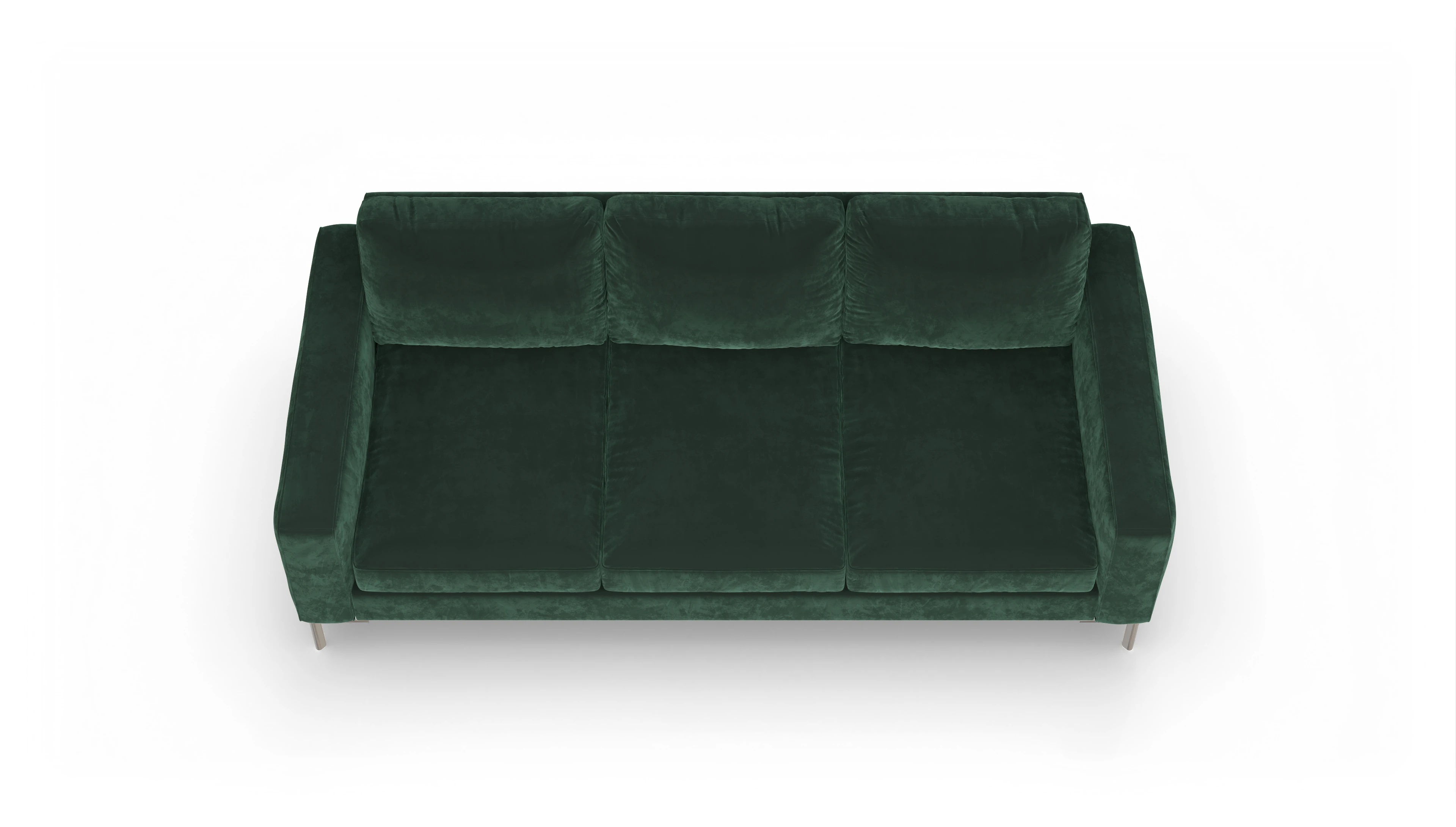 Ansicht des Produktes Pinedo 4-Sitzer in Samt grün