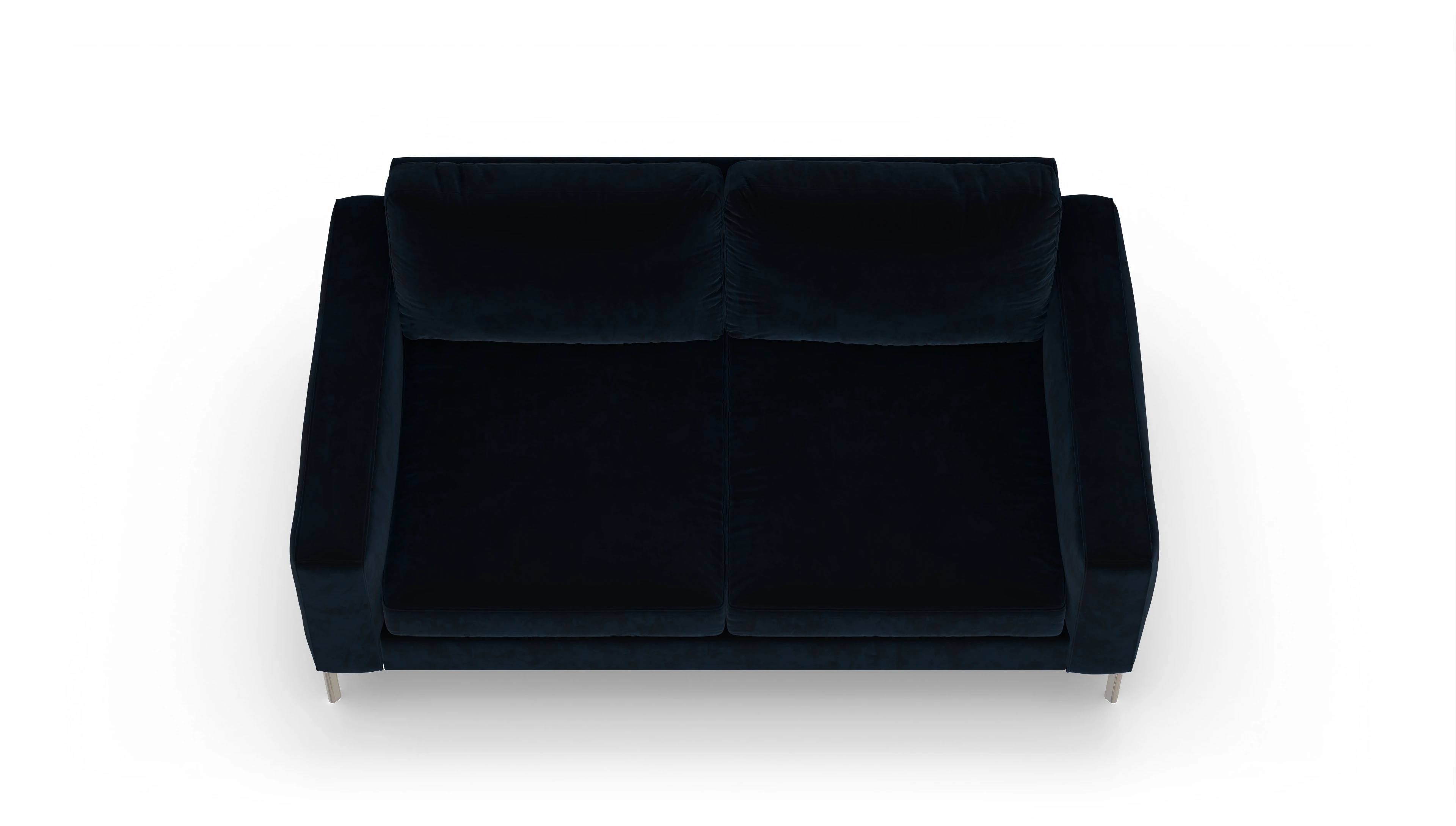 Ansicht des Produktes Pinedo 2,5-Sitzer in Samt blau