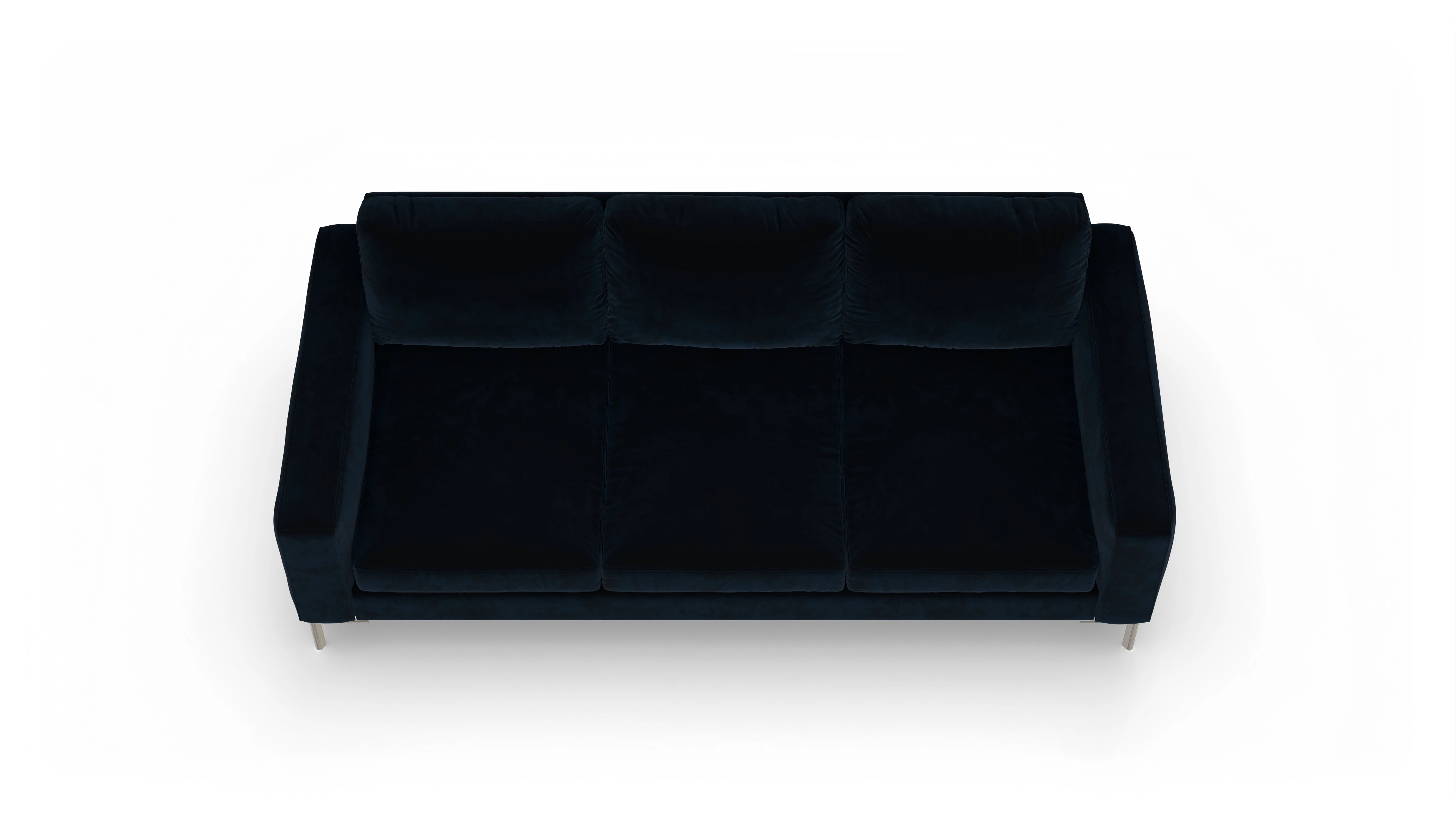 Ansicht des Produktes Pinedo 4-Sitzer in Samt blau