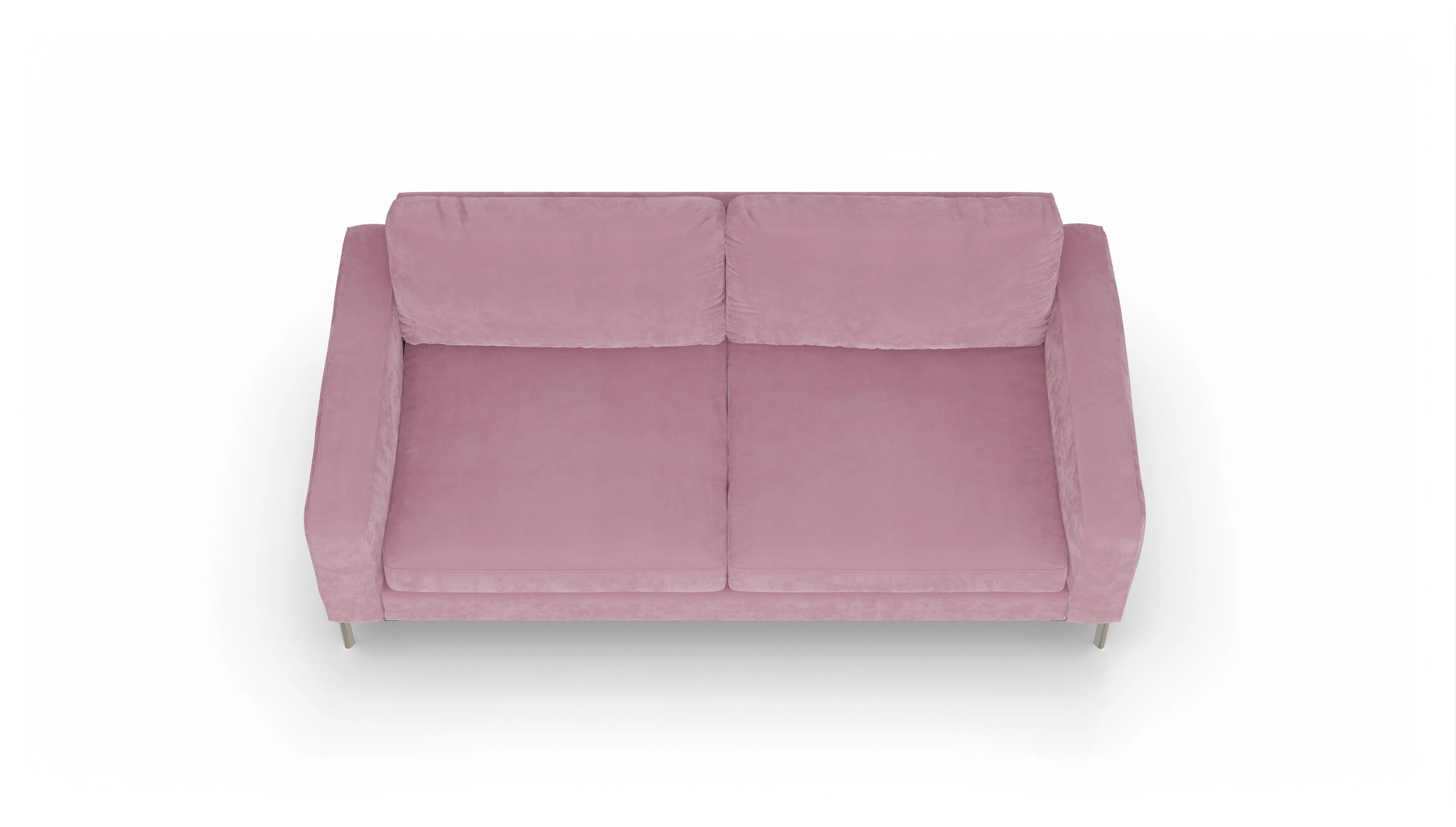 Ansicht des Produktes Pinedo 3,5-Sitzer in Samt rot