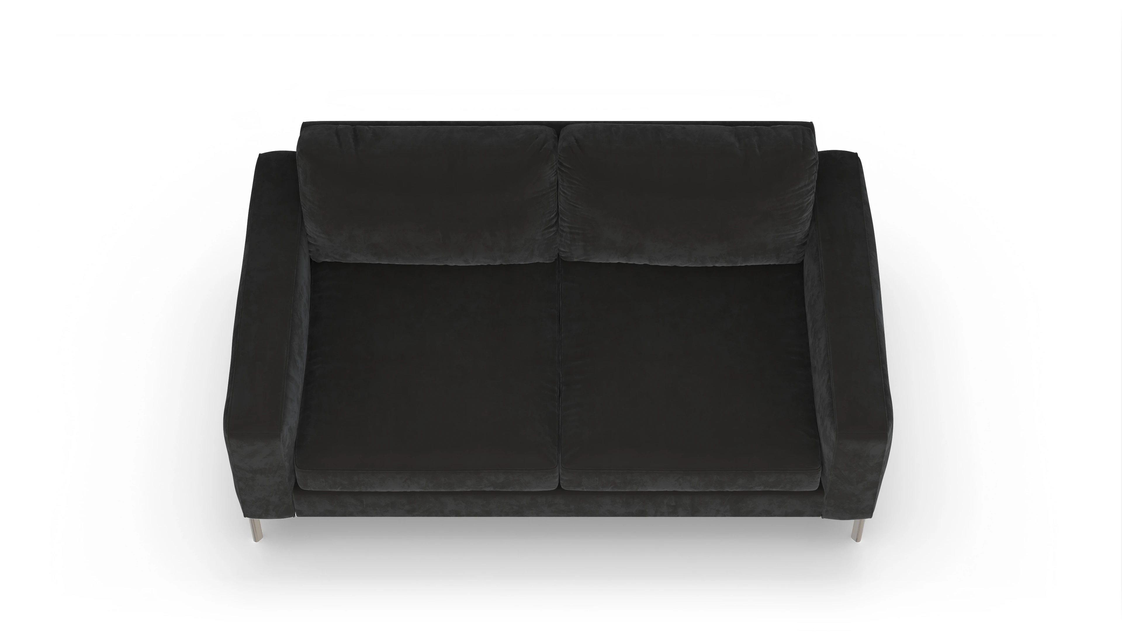 Ansicht des Produktes Pinedo 2,5-Sitzer in Samt grau