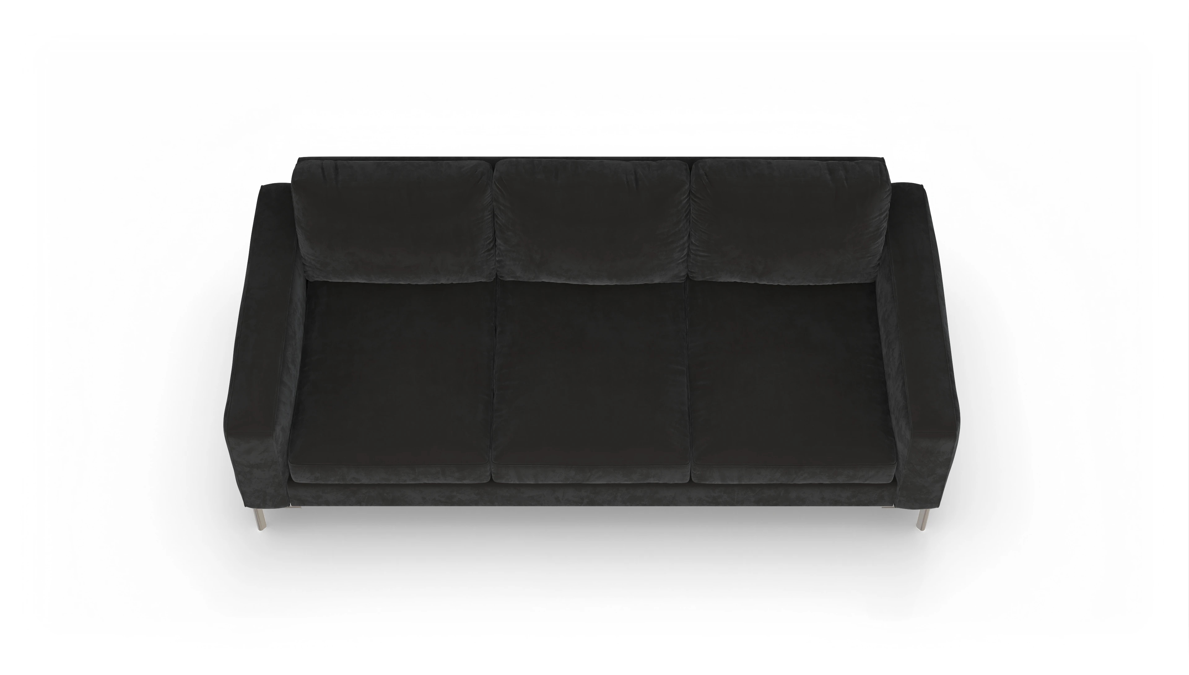 Ansicht des Produktes Pinedo 4-Sitzer in Samt grau