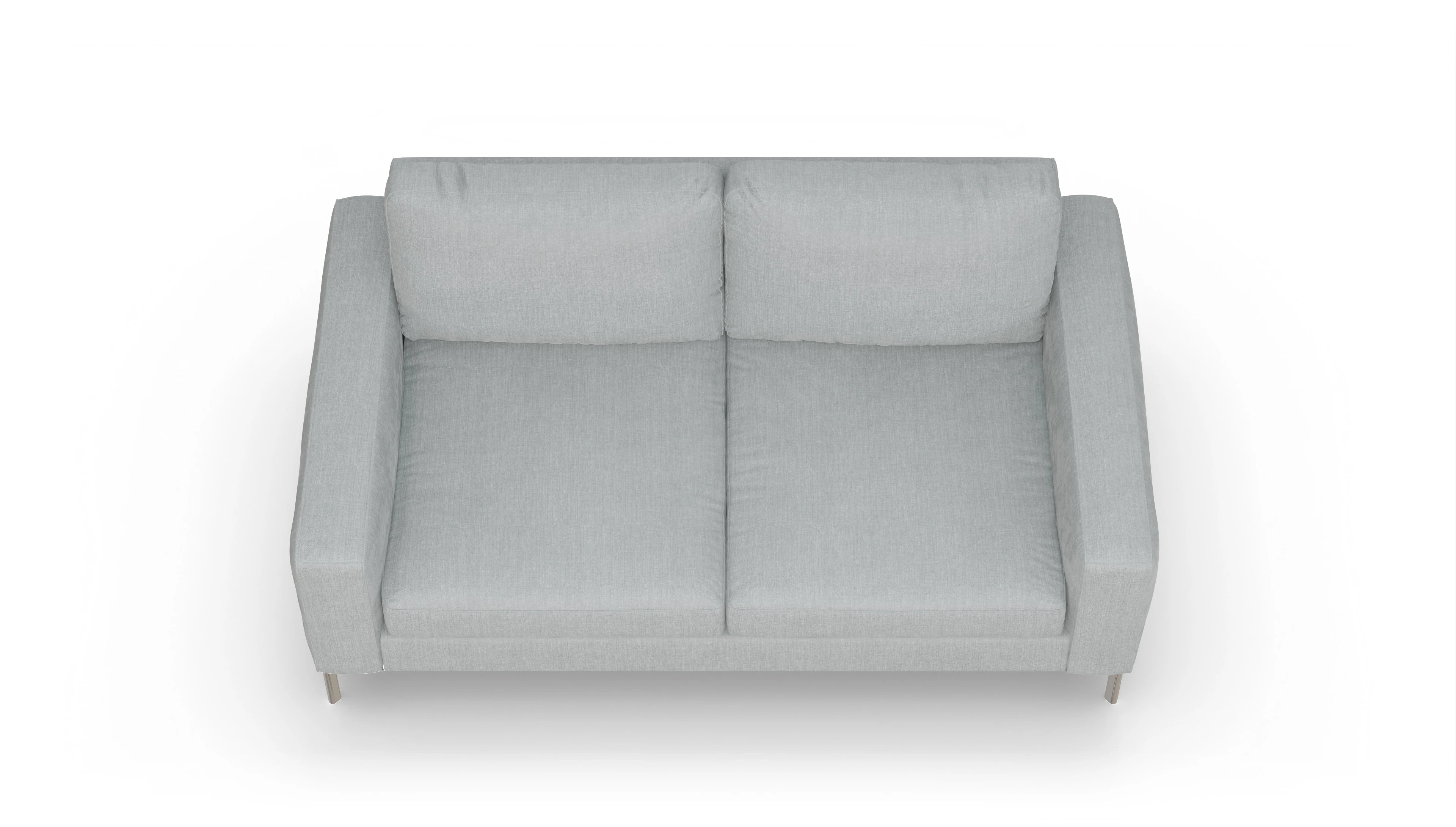 Ansicht des Produktes Pinedo 2,5-Sitzer in Stoff grau