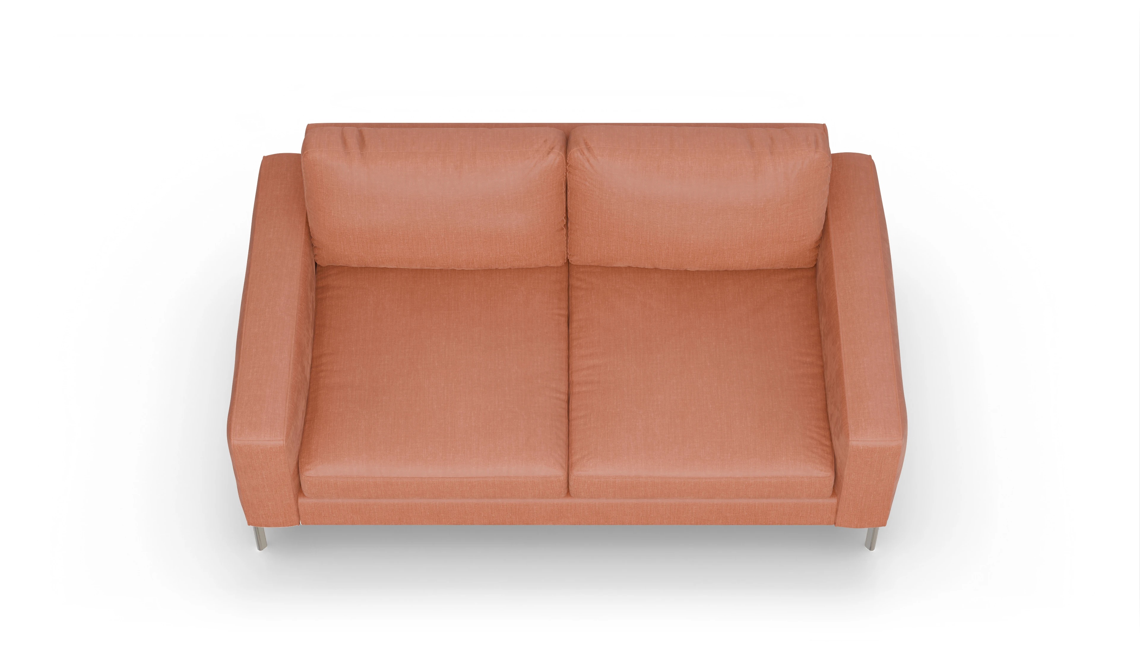 Ansicht des Produktes Pinedo 2,5-Sitzer in Stoff orange