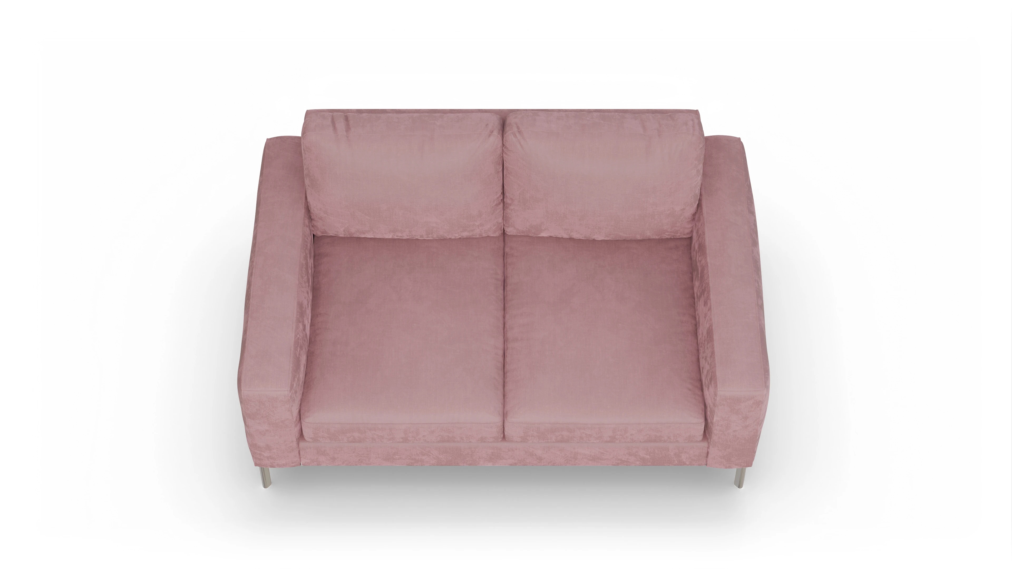 Ansicht des Produktes Pinedo 2-Sitzer in Stoff rot