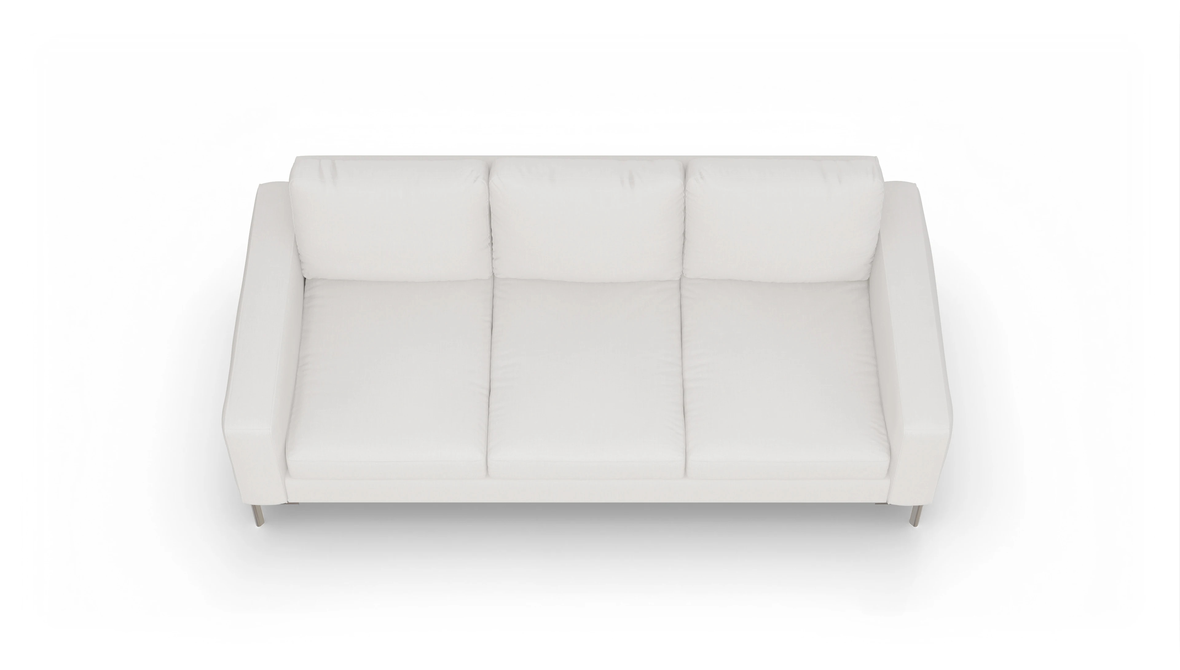 Ansicht des Produktes Pinedo 4-Sitzer in Stoff weiß