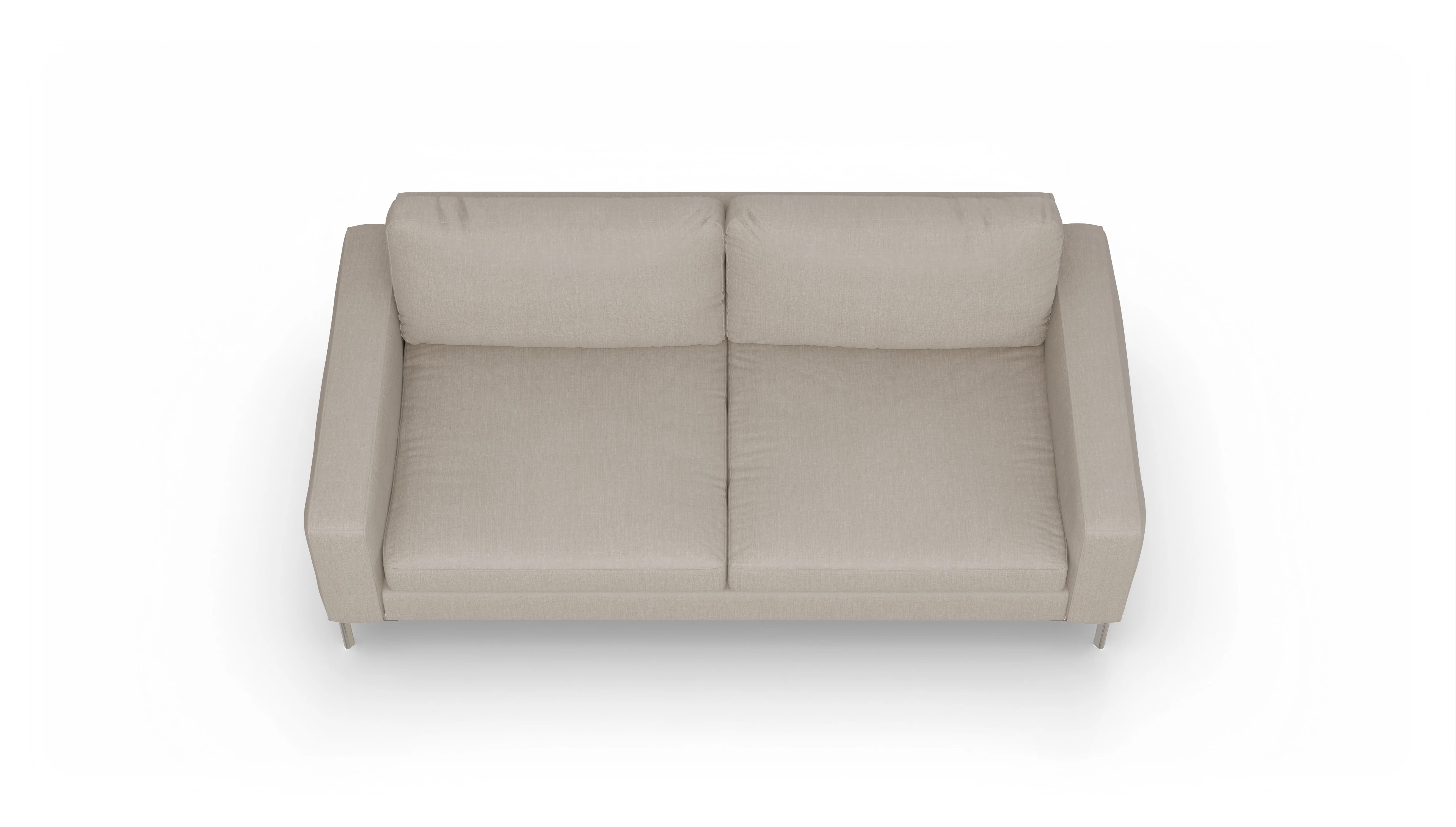 Ansicht des Produktes Pinedo 3,5-Sitzer in Stoff braun