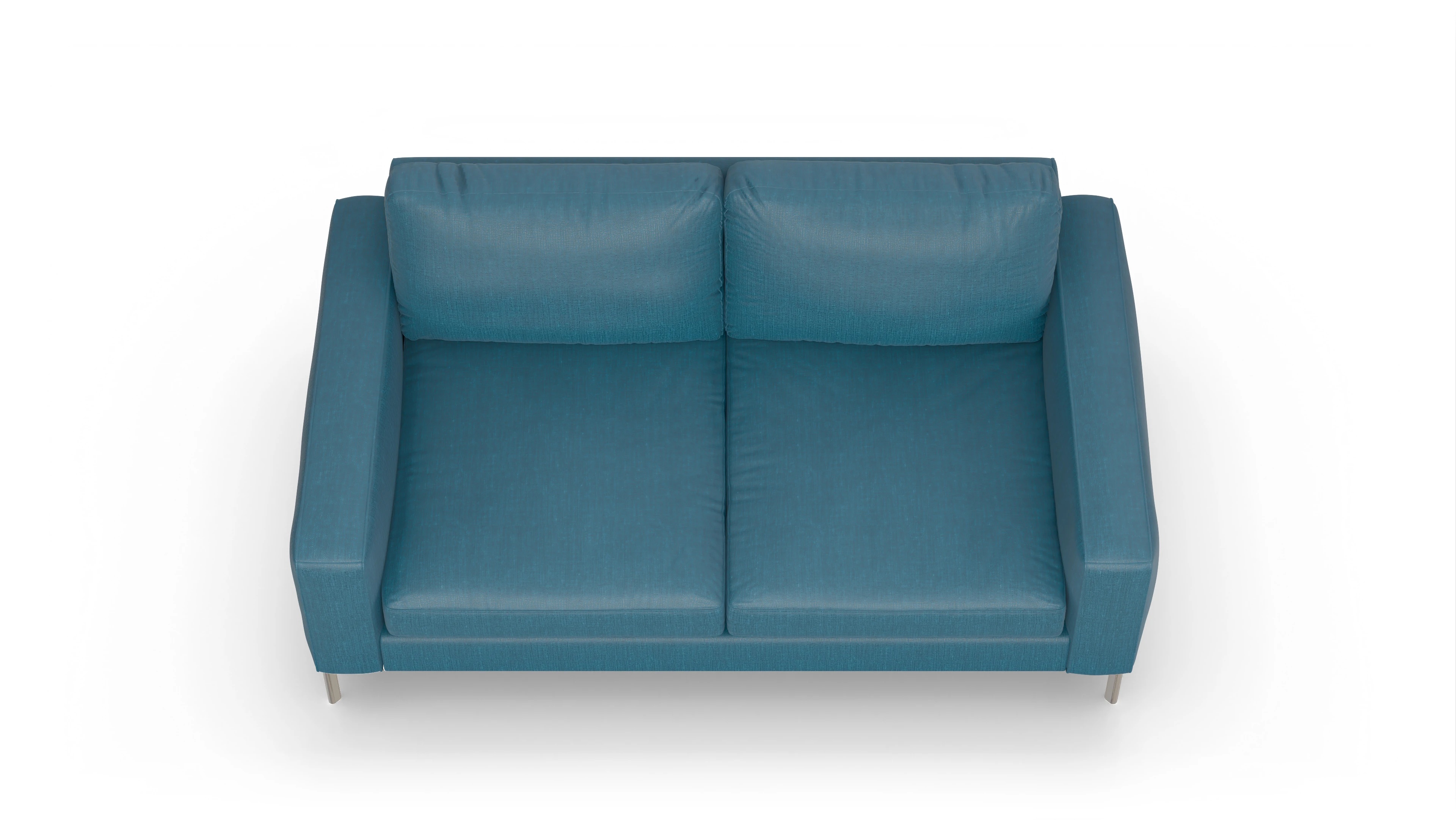 Ansicht des Produktes Pinedo 2,5-Sitzer in Stoff blau