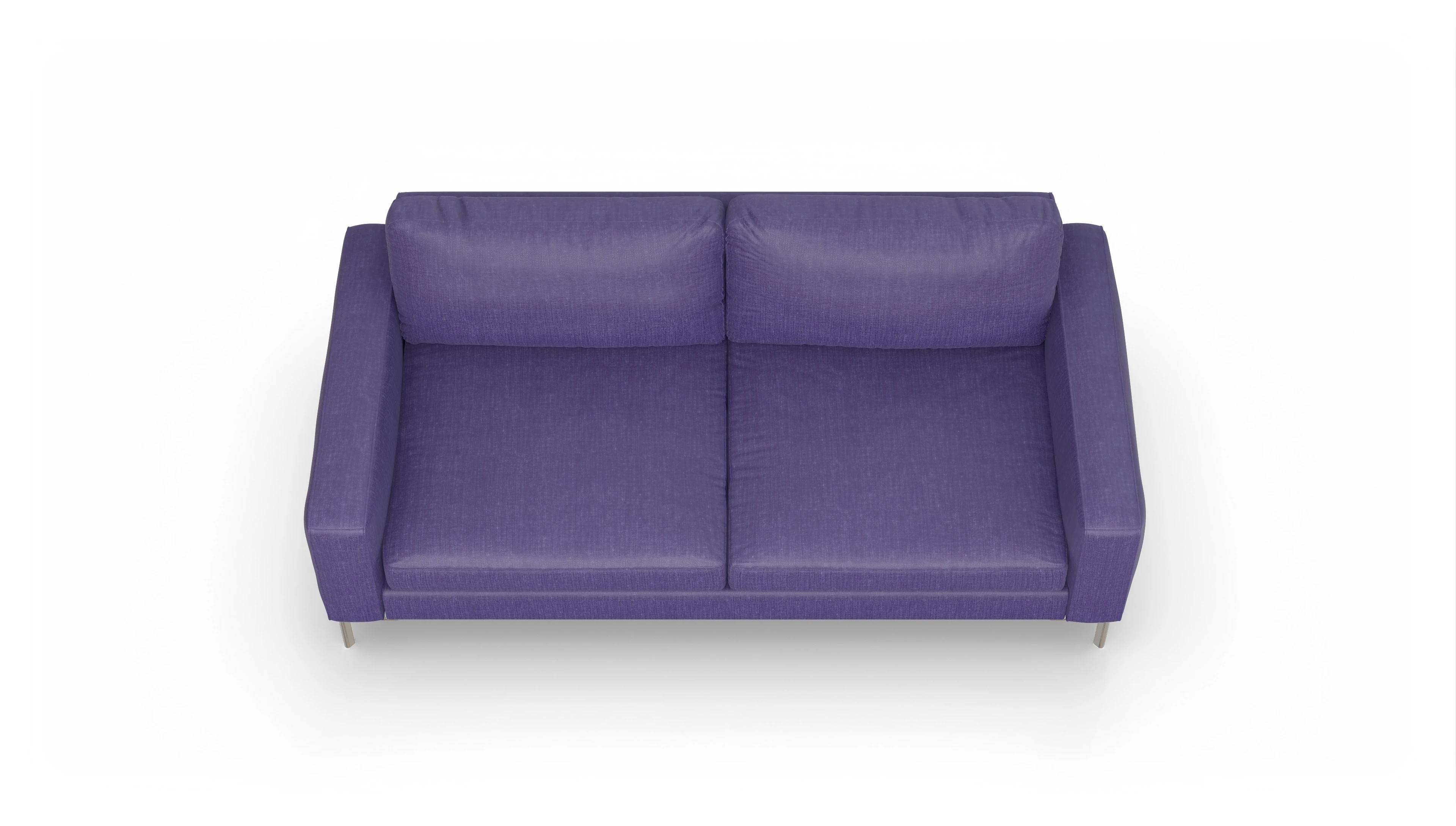 Ansicht des Produktes Pinedo 3,5-Sitzer in Stoff blau