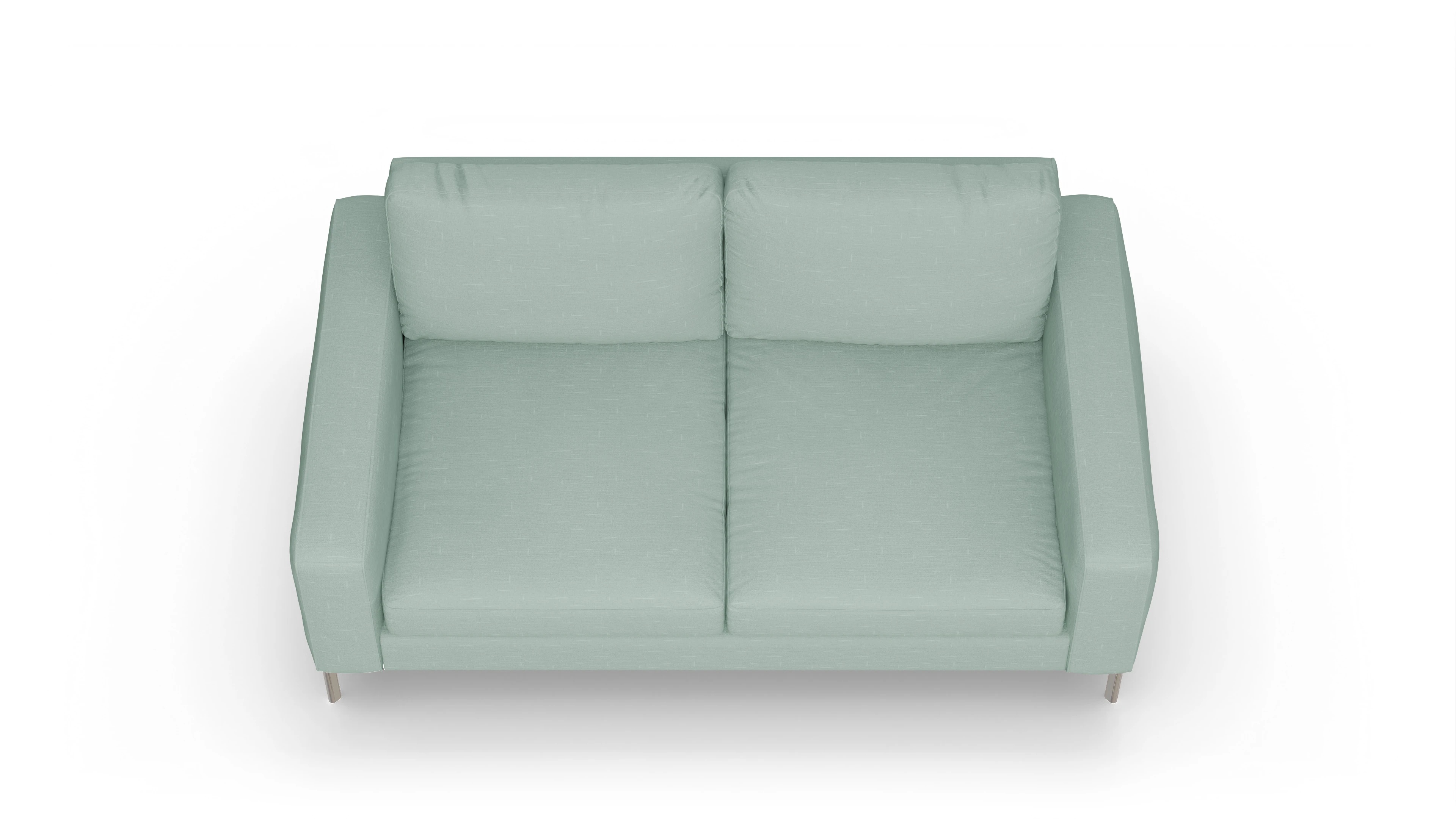 Ansicht des Produktes Pinedo 2,5-Sitzer in Stoff grün