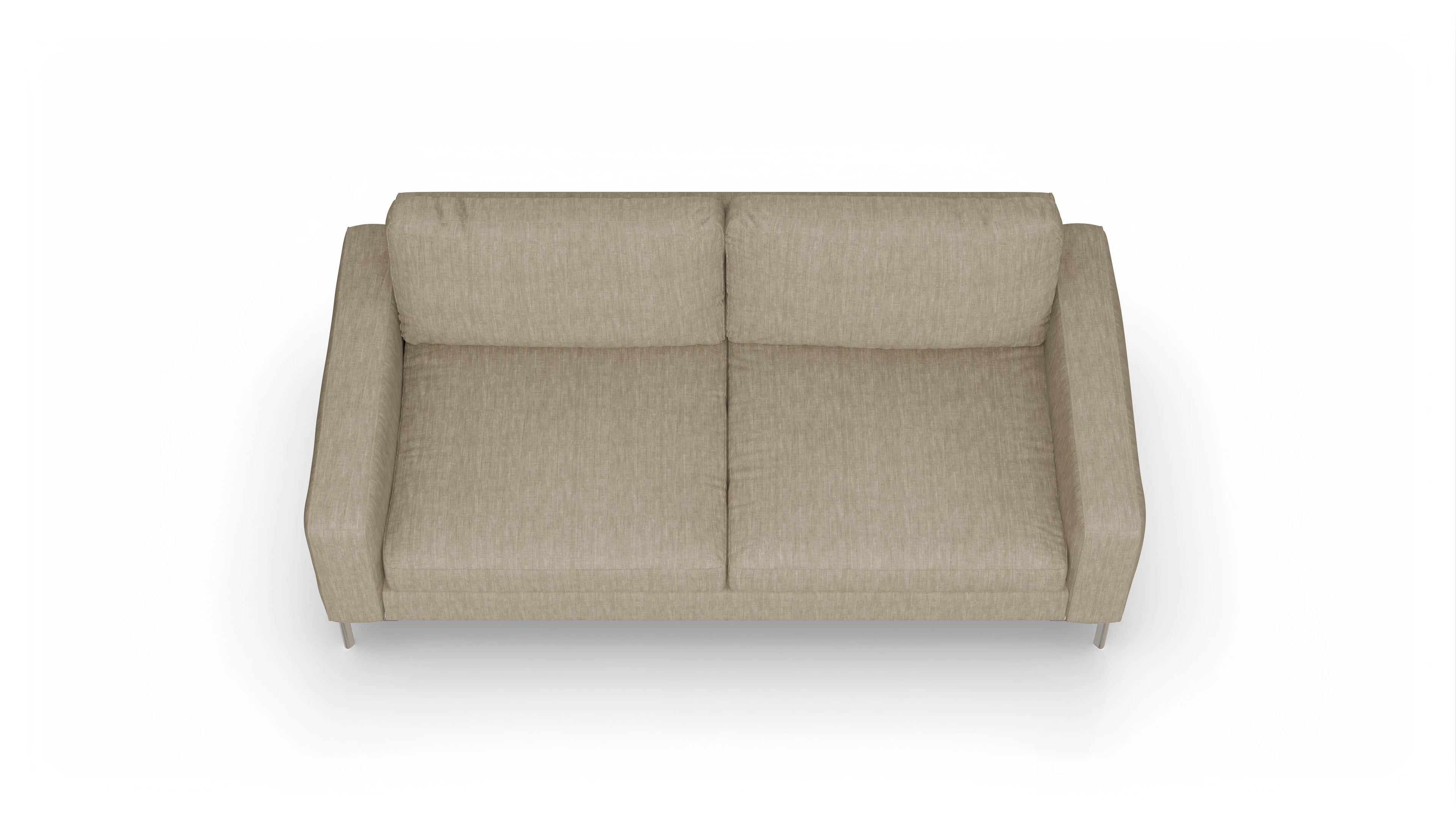 Pinedo Stoffsofa Ansicht des Produktes Pinedo 3,5-Sitzer in Stoff beige
