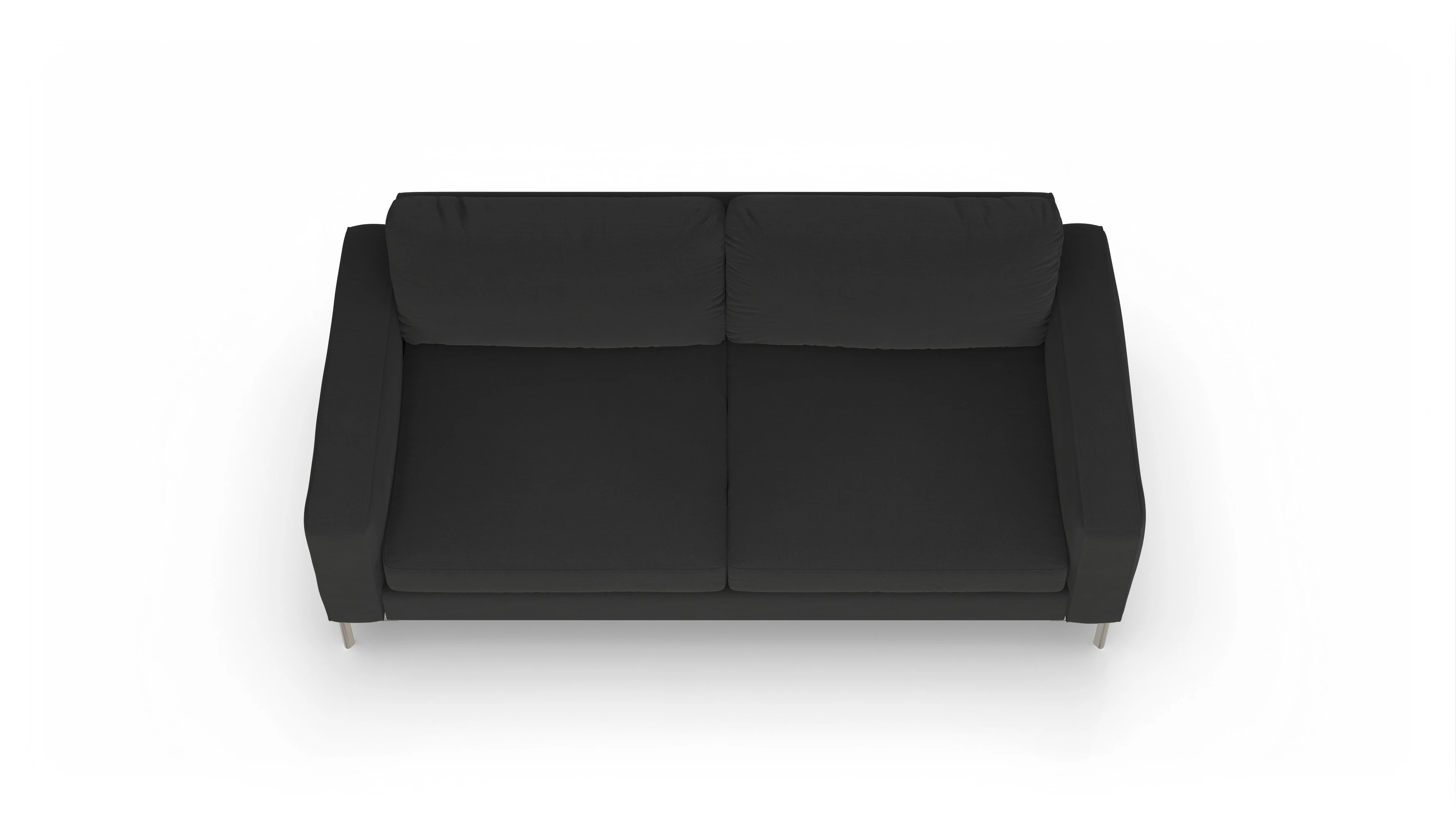 Ansicht des Produktes Pinedo 3,5-Sitzer in Stoff schwarz