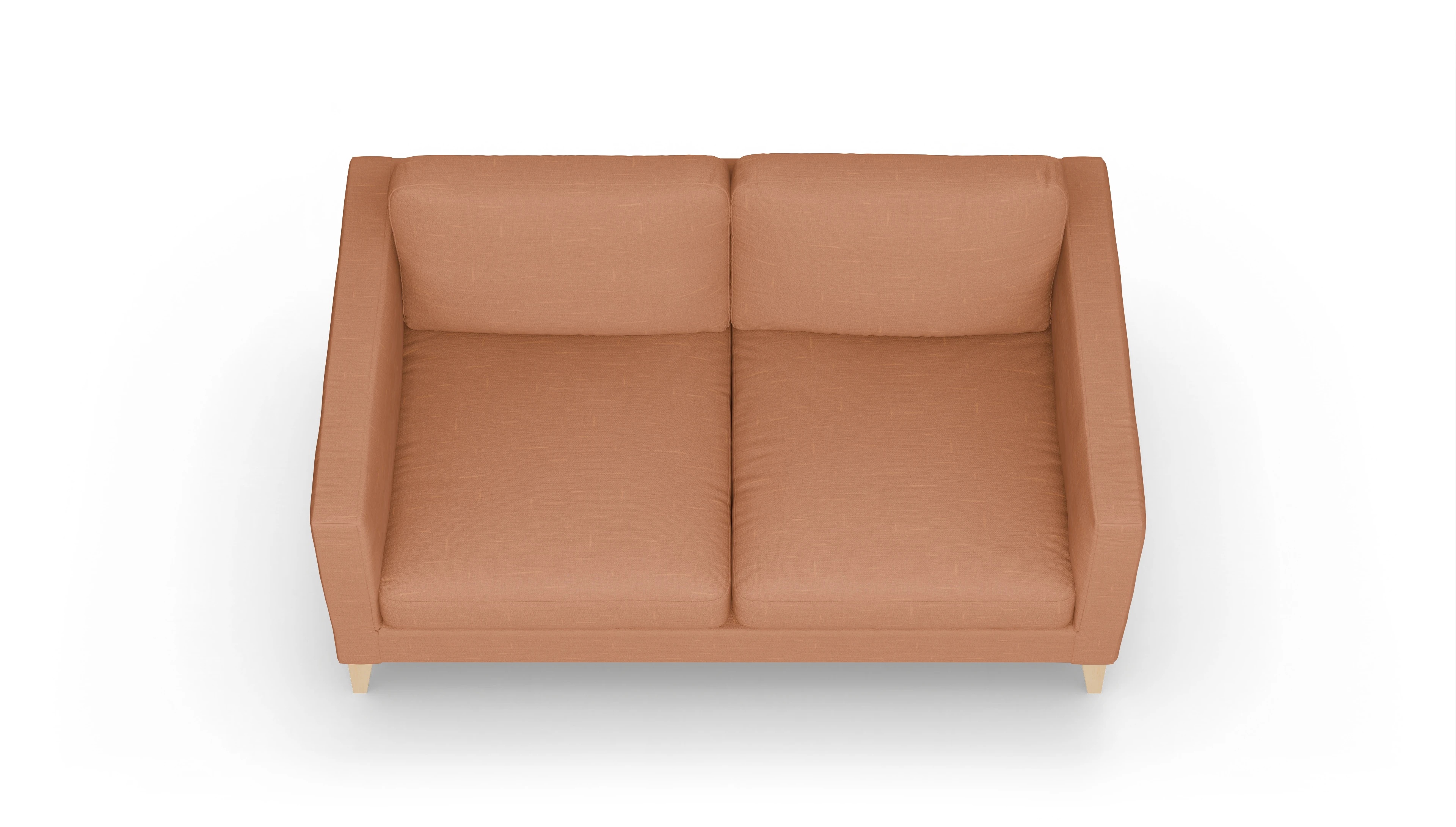 Ansicht des Produktes Montes 2,5-Sitzer in Stoff orange
