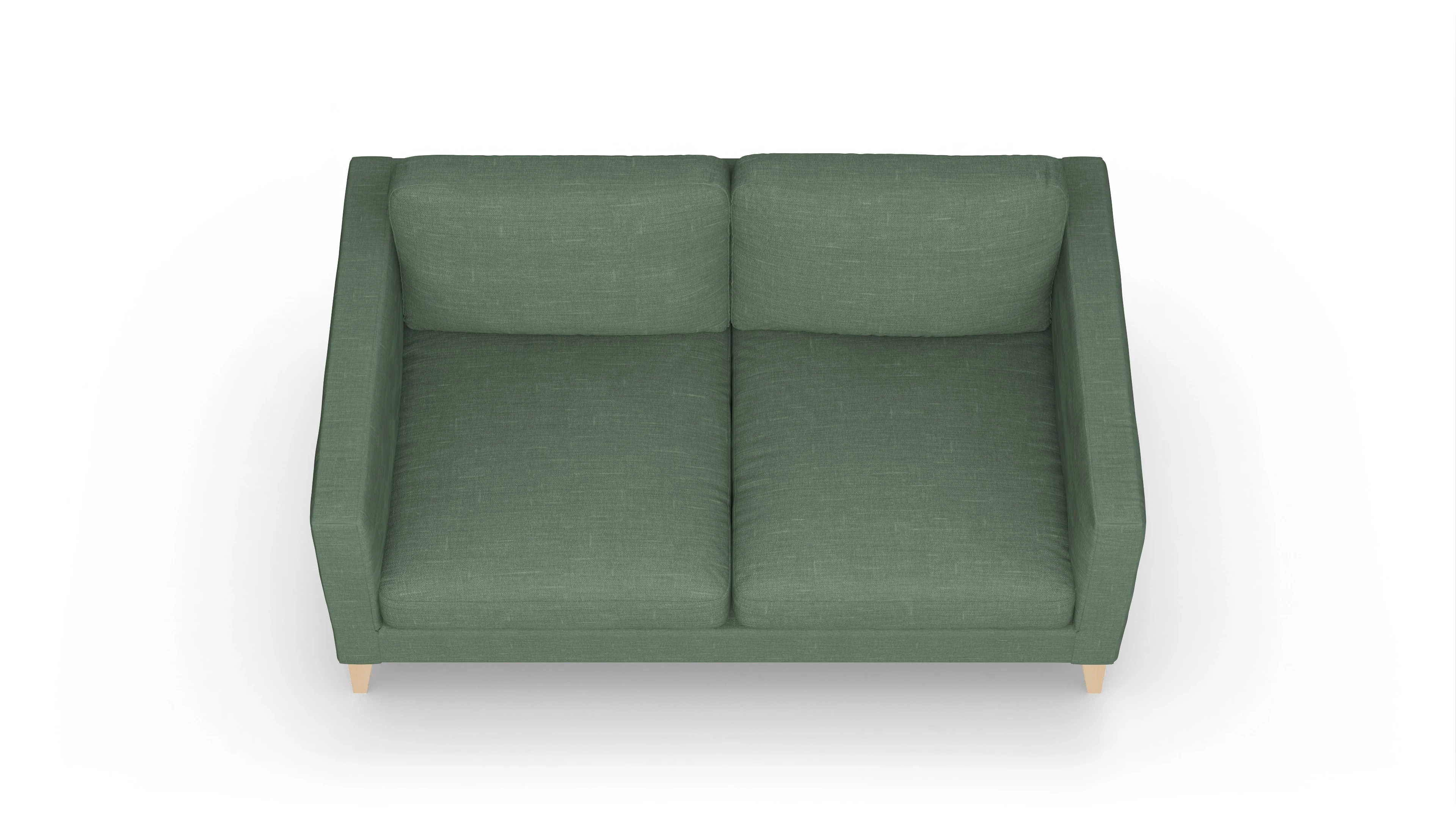 Montes Stoffsofa Ansicht des Produktes Montes 2,5-Sitzer in Stoff grün