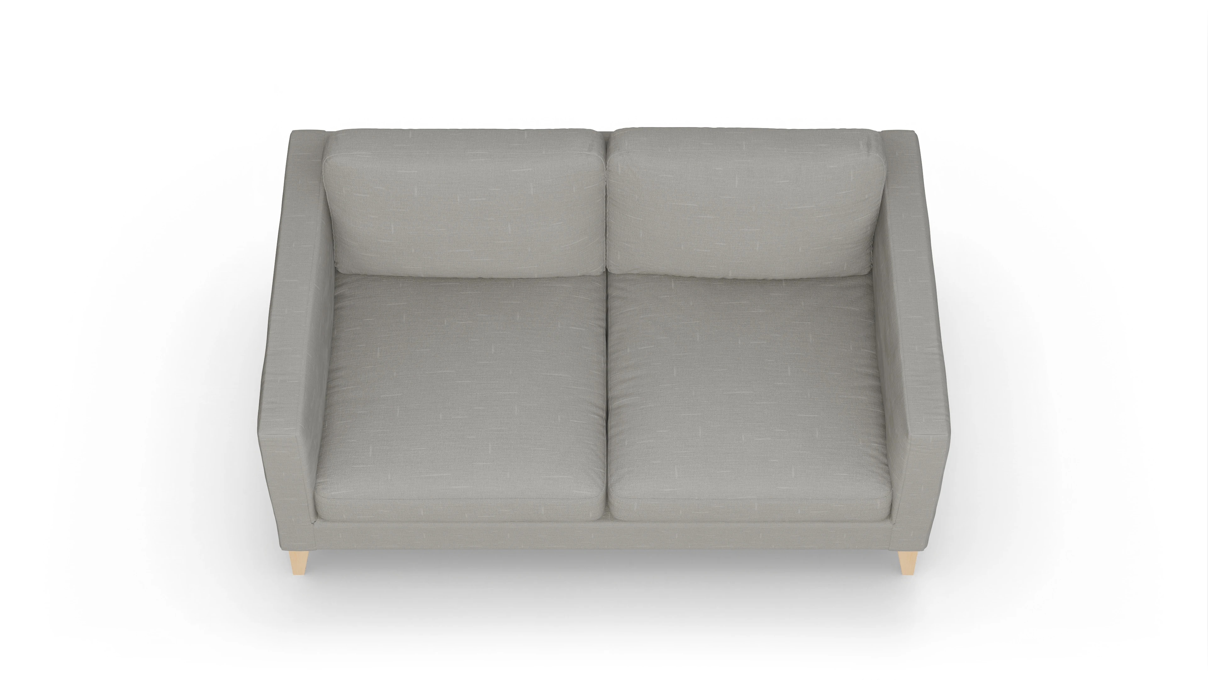 Montes Stoffsofa Ansicht des Produktes Montes 2,5-Sitzer in Stoff grau