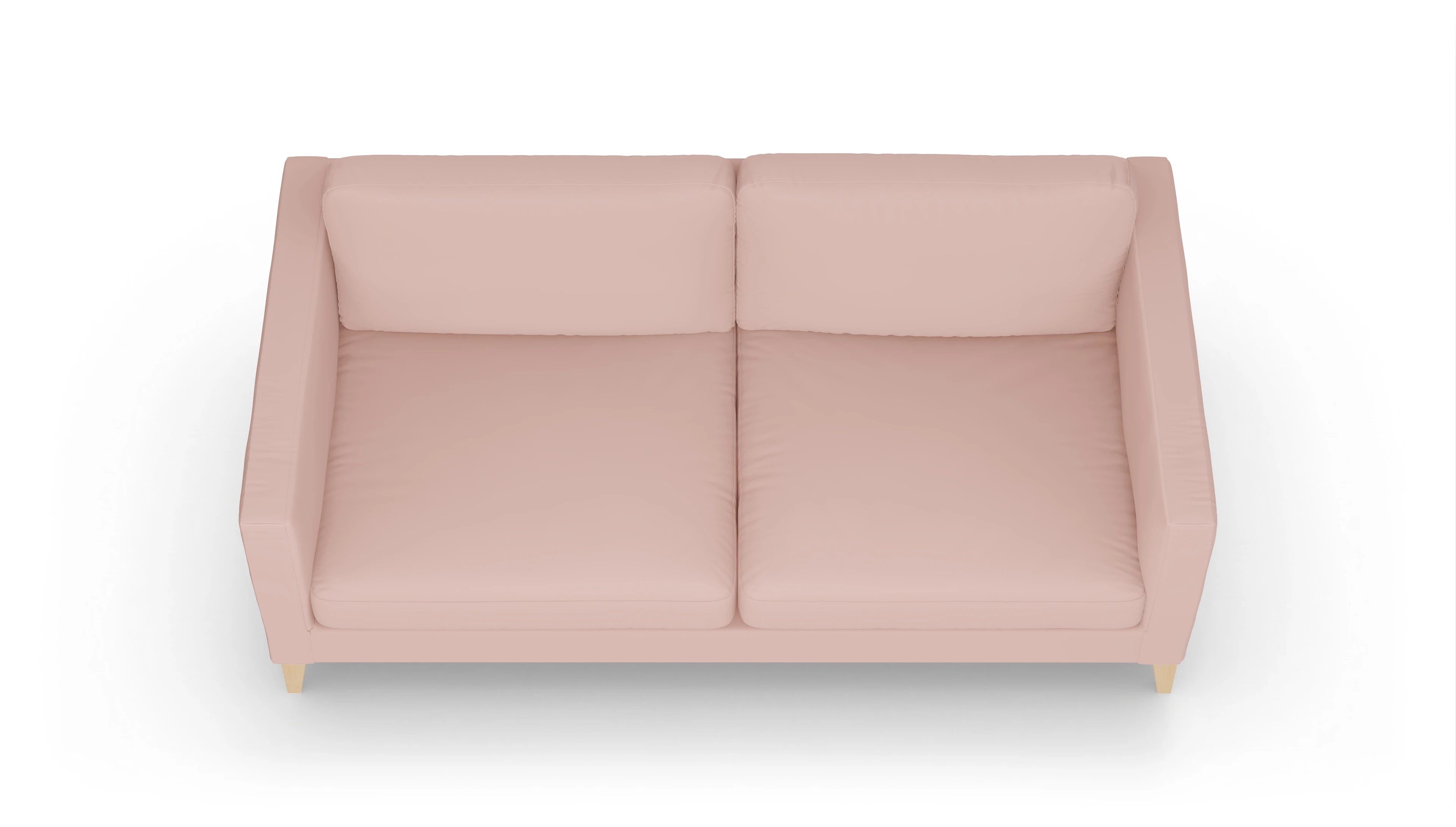 Montes Stoffsofa Ansicht des Produktes Montes 3,5-Sitzer in Samt rot