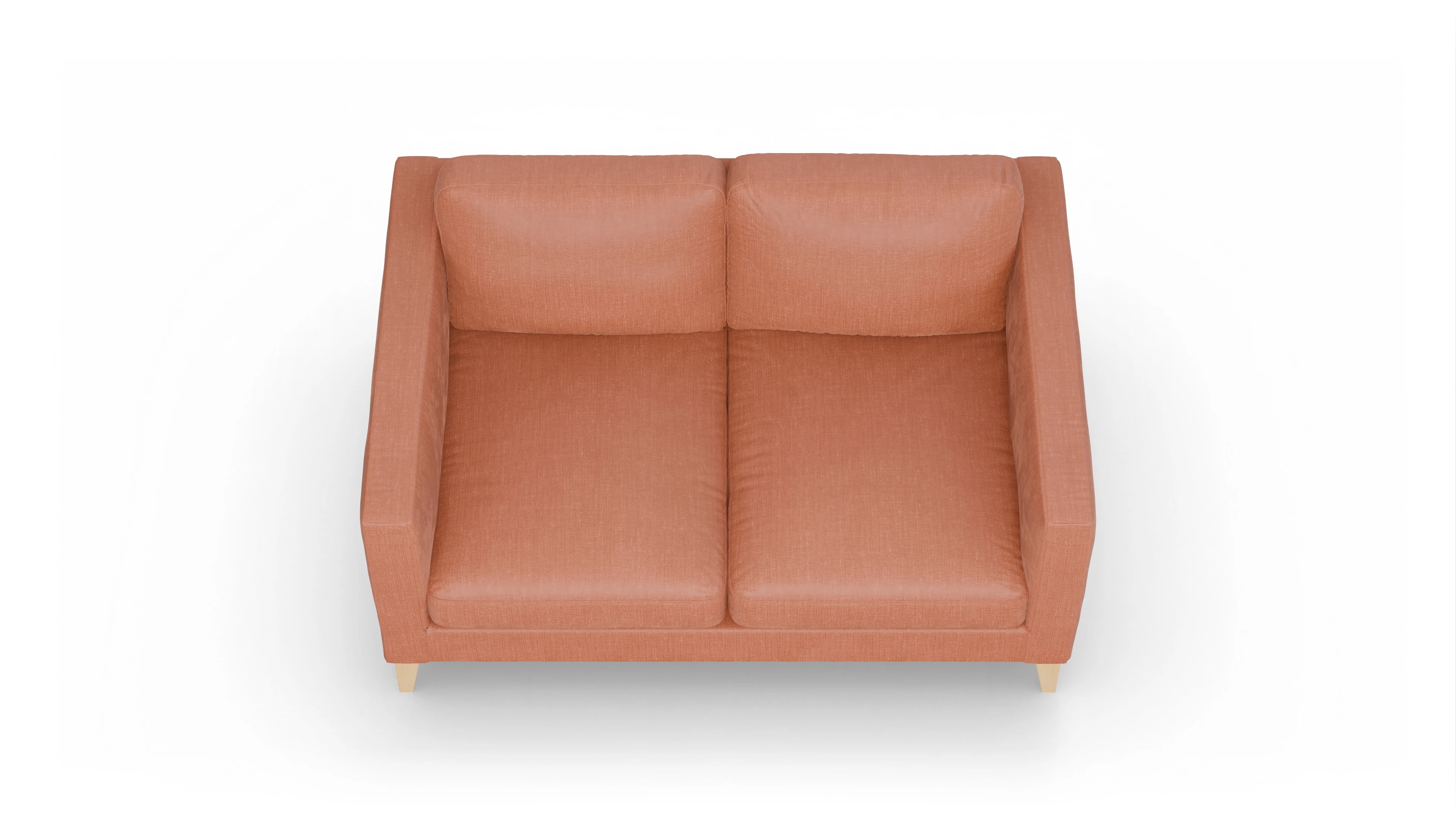 Ansicht des Produktes Montes 2-Sitzer in Stoff orange