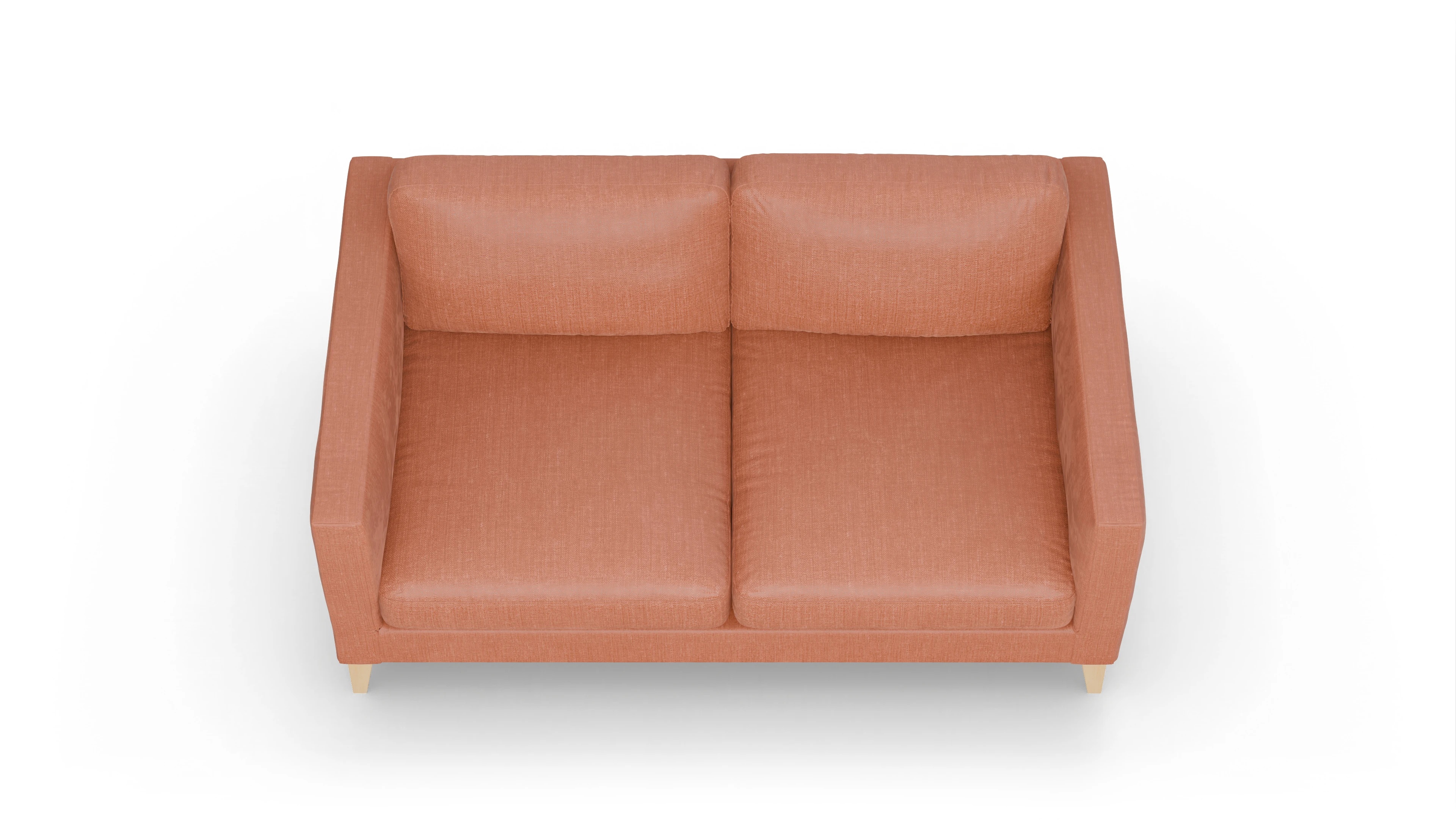 Ansicht des Produktes Montes 2,5-Sitzer in Stoff orange