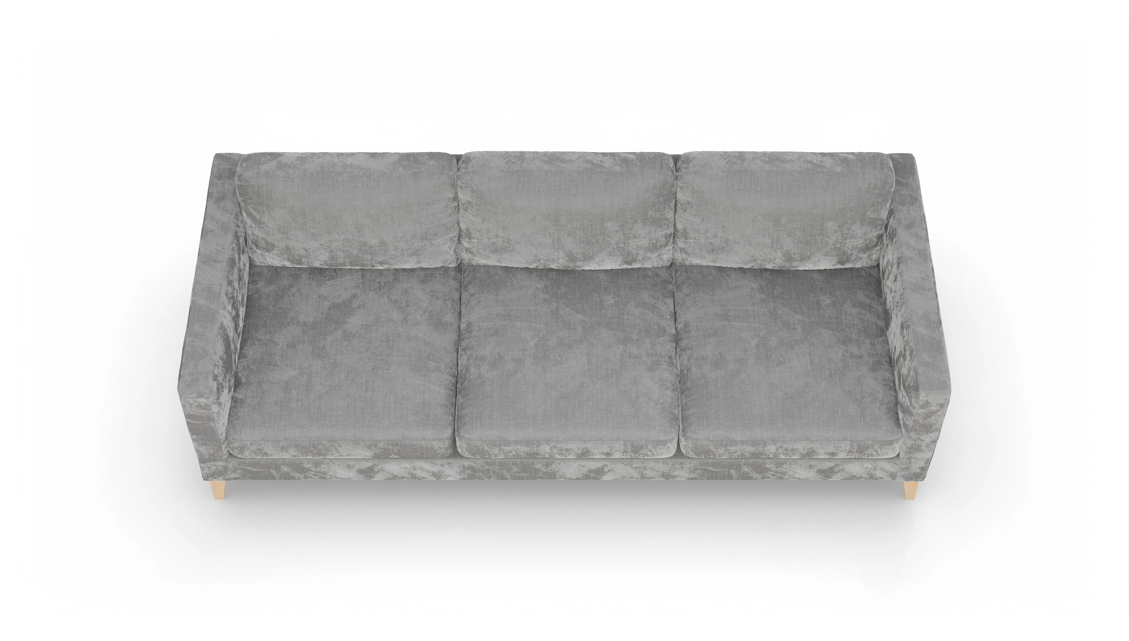 Montes Stoffsofa Ansicht des Produktes Montes 4,5-Sitzer in Stoff grau