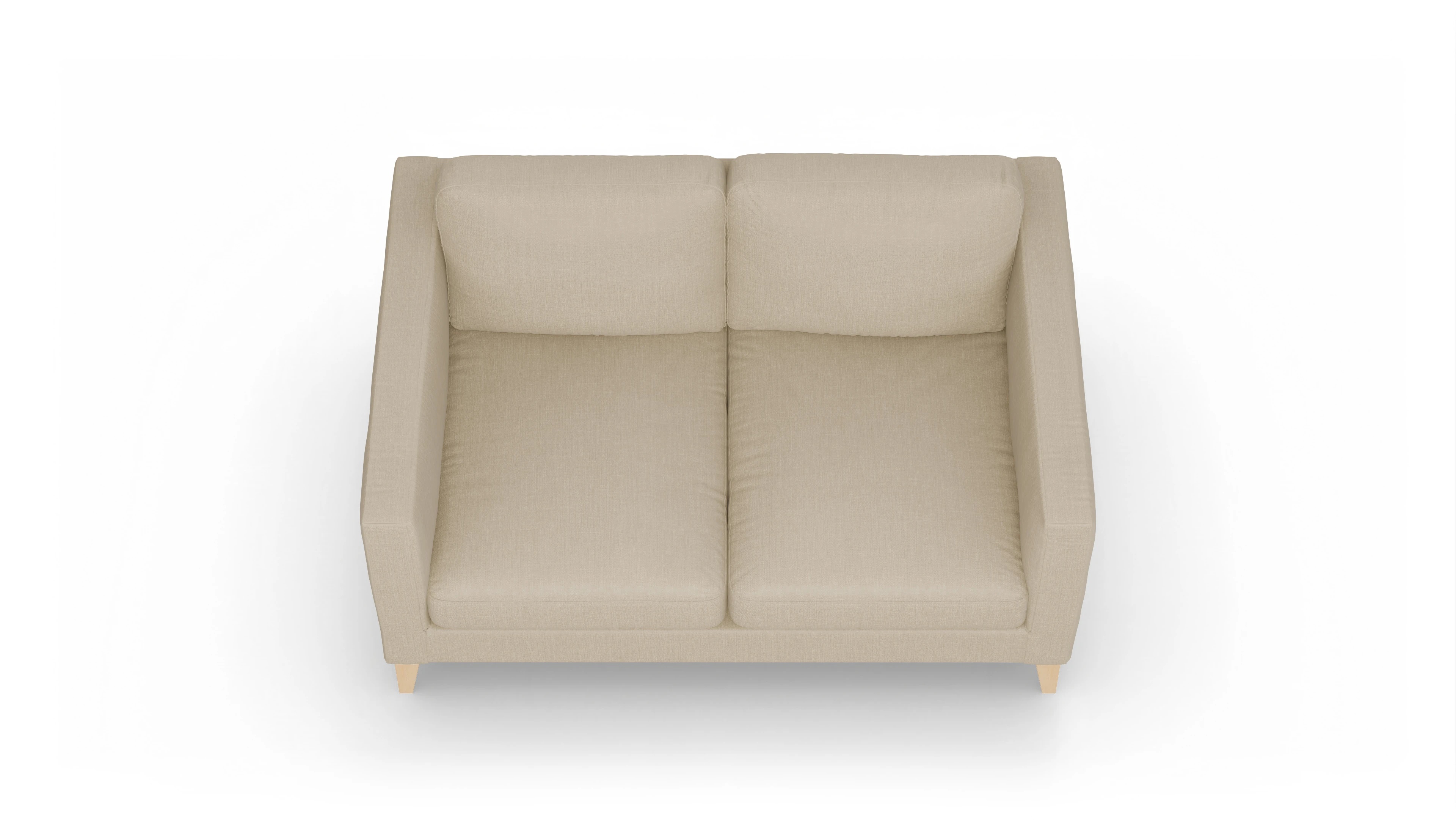 Montes Stoffsofa Ansicht des Produktes Montes 2-Sitzer in Stoff beige