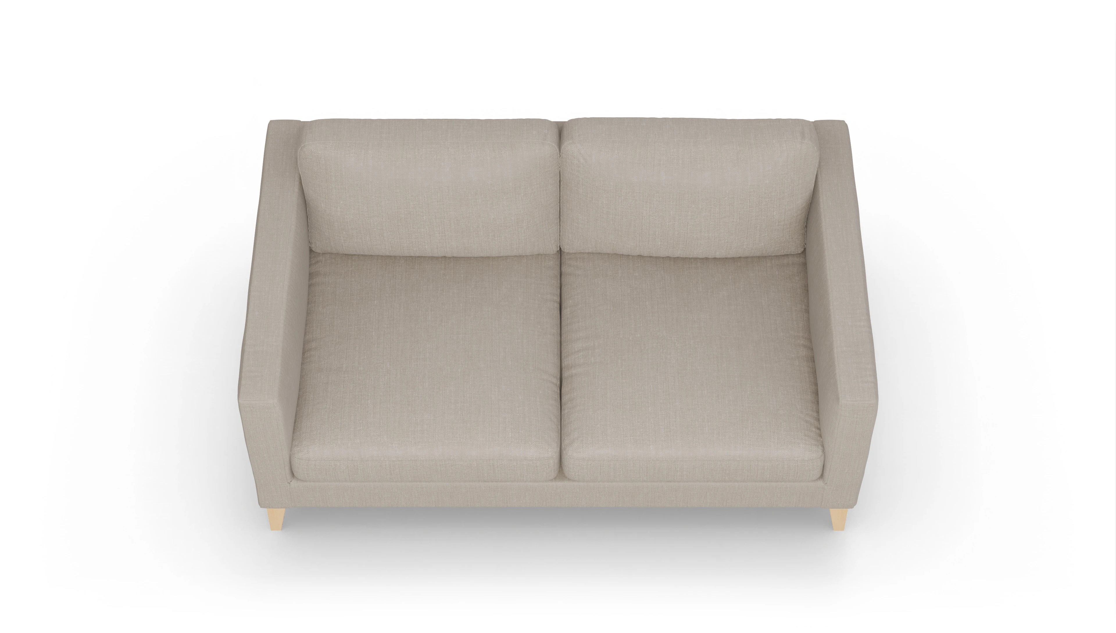 Montes Stoffsofa Ansicht des Produktes Montes 2,5-Sitzer in Stoff braun