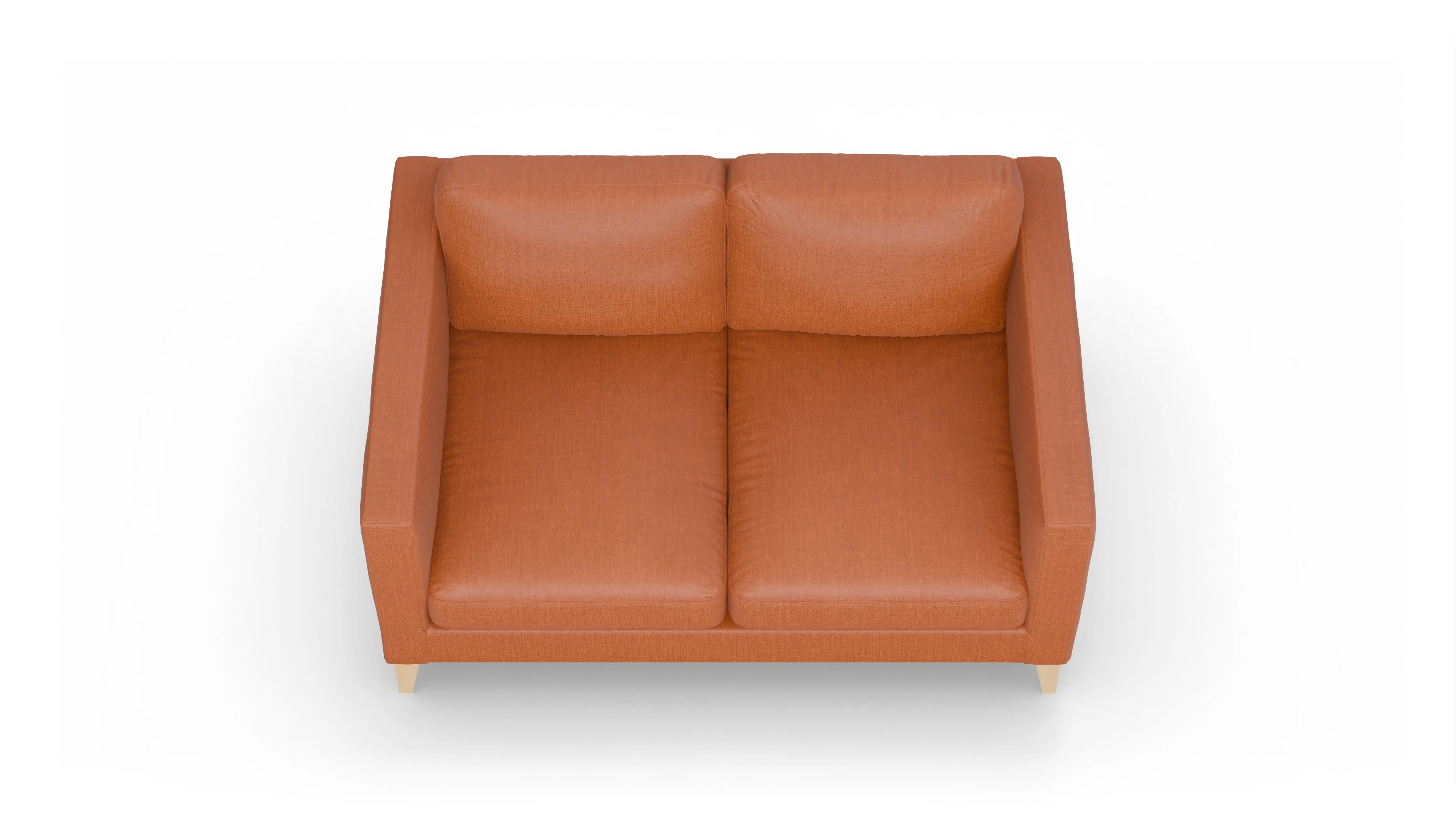 Ansicht des Produktes Montes 2-Sitzer in Stoff orange