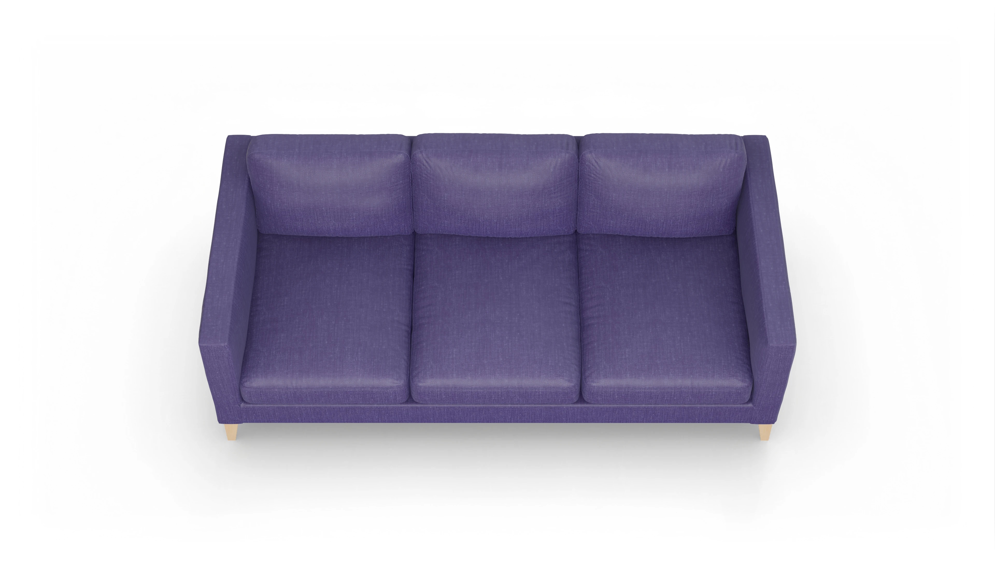 Montes Stoffsofa Ansicht des Produktes Montes 4-Sitzer in Stoff blau