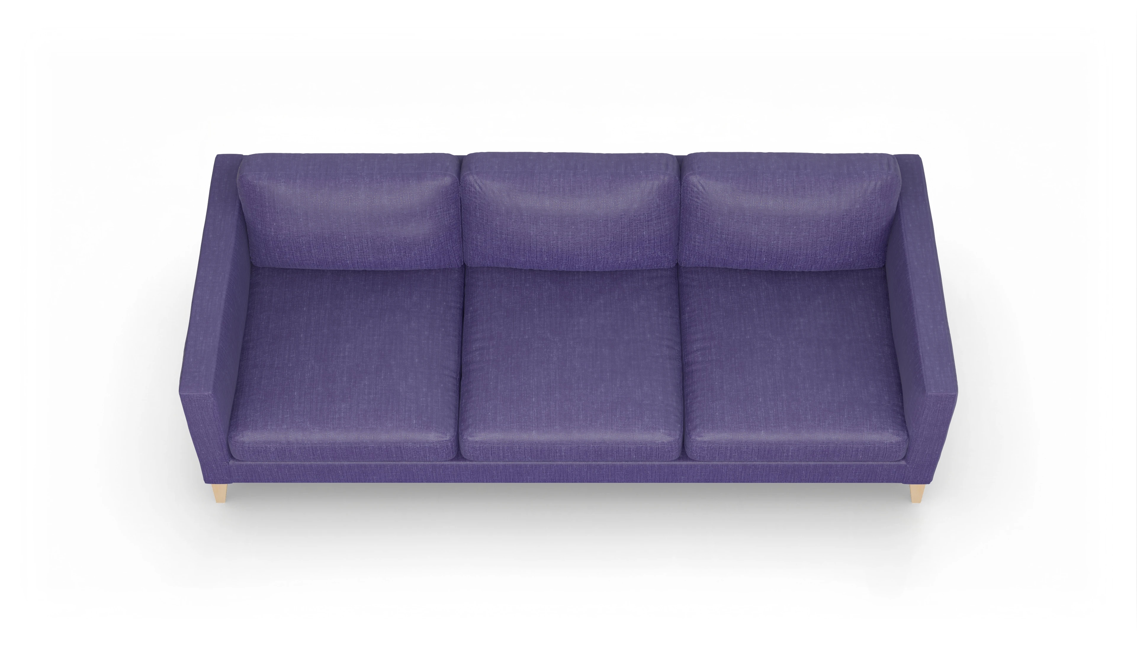 Montes Stoffsofa Ansicht des Produktes Montes 4,5-Sitzer in Stoff blau