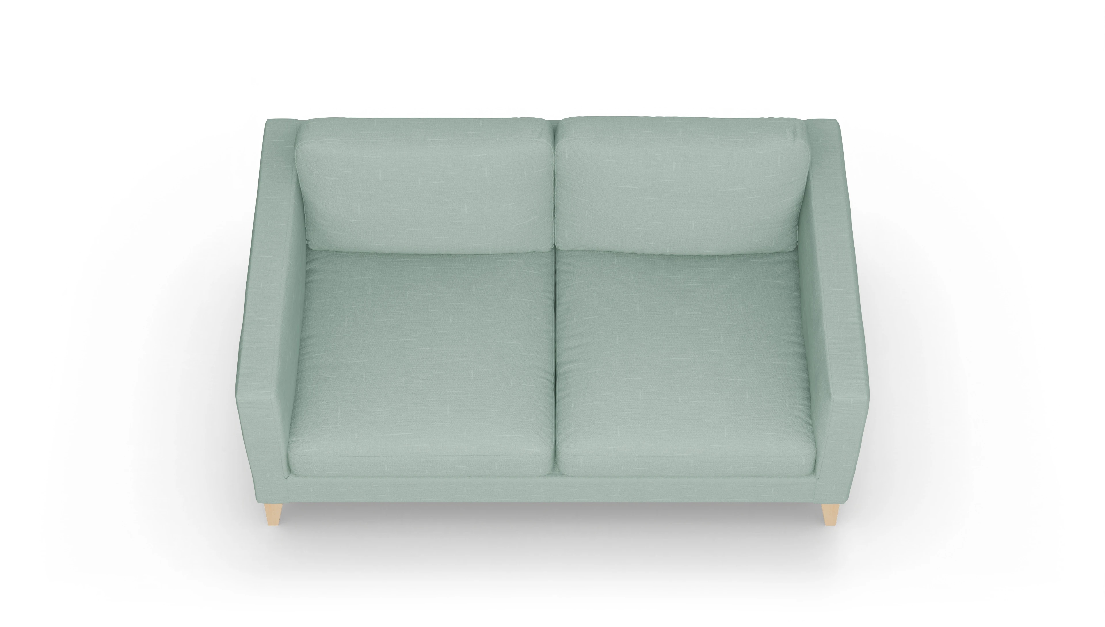 Montes Stoffsofa Ansicht des Produktes Montes 2,5-Sitzer in Stoff grün