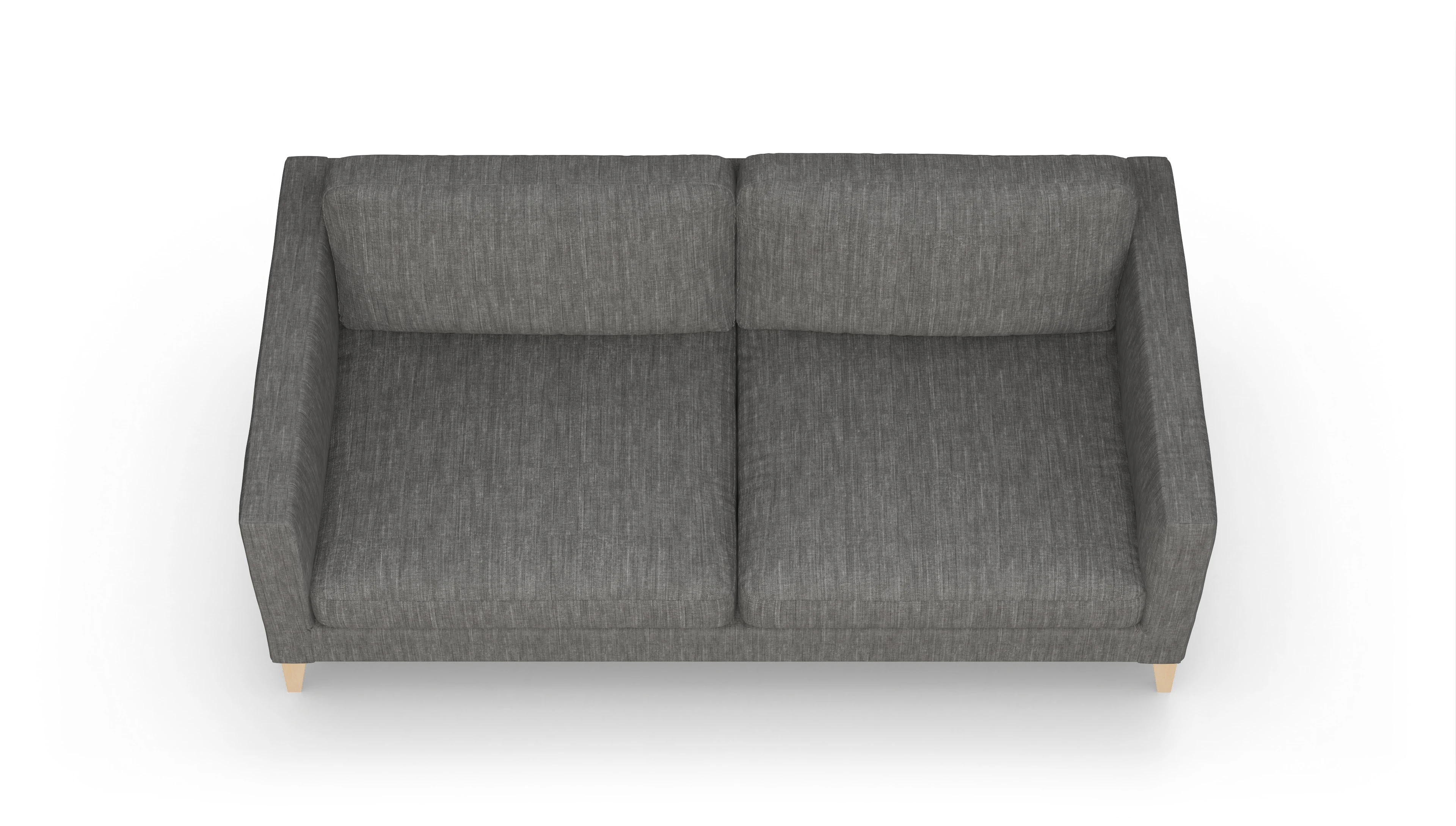 Ansicht des Produktes Montes 3,5-Sitzer in Stoff grau