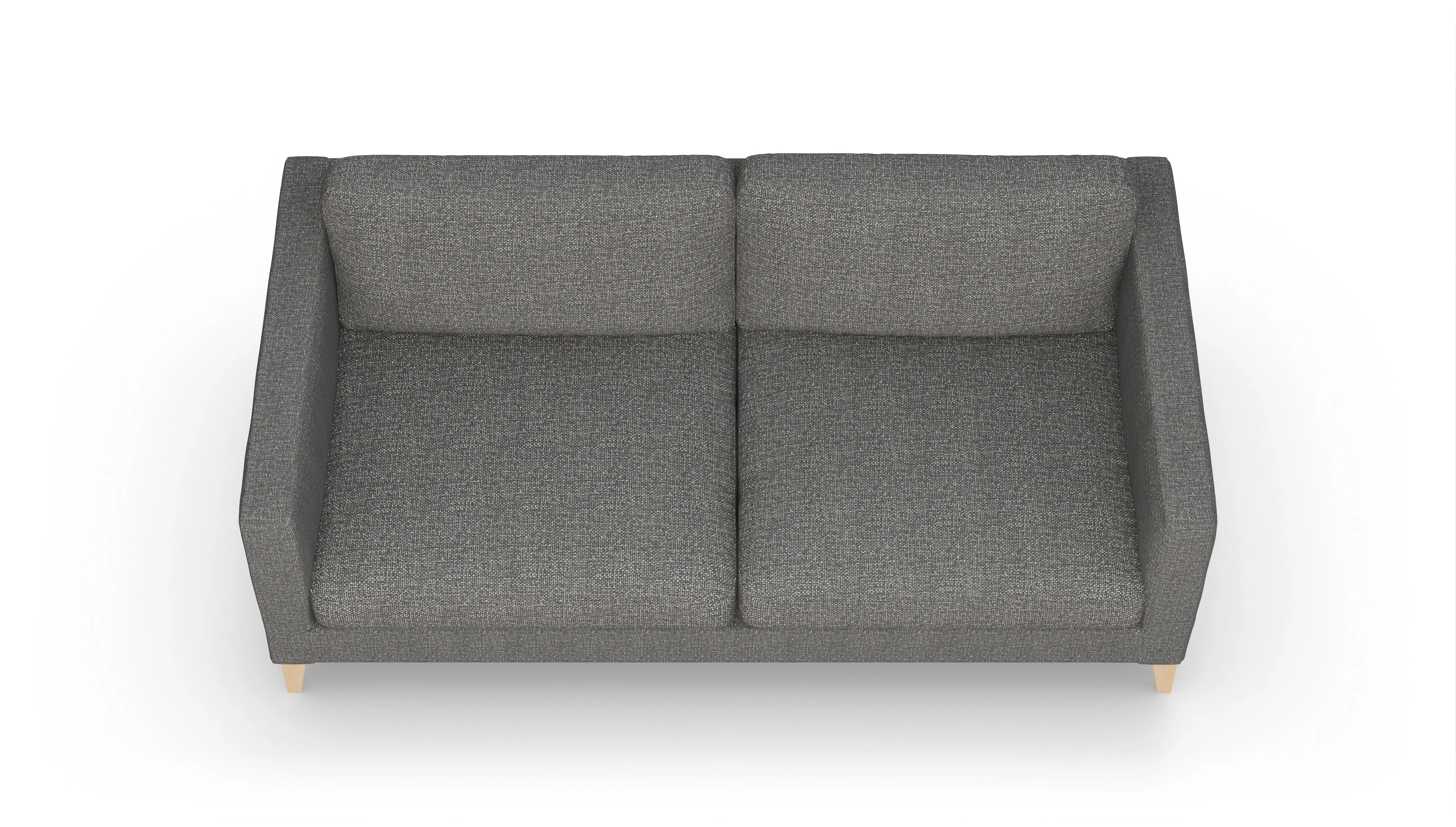 Ansicht des Produktes Montes 3,5-Sitzer in Stoff grau