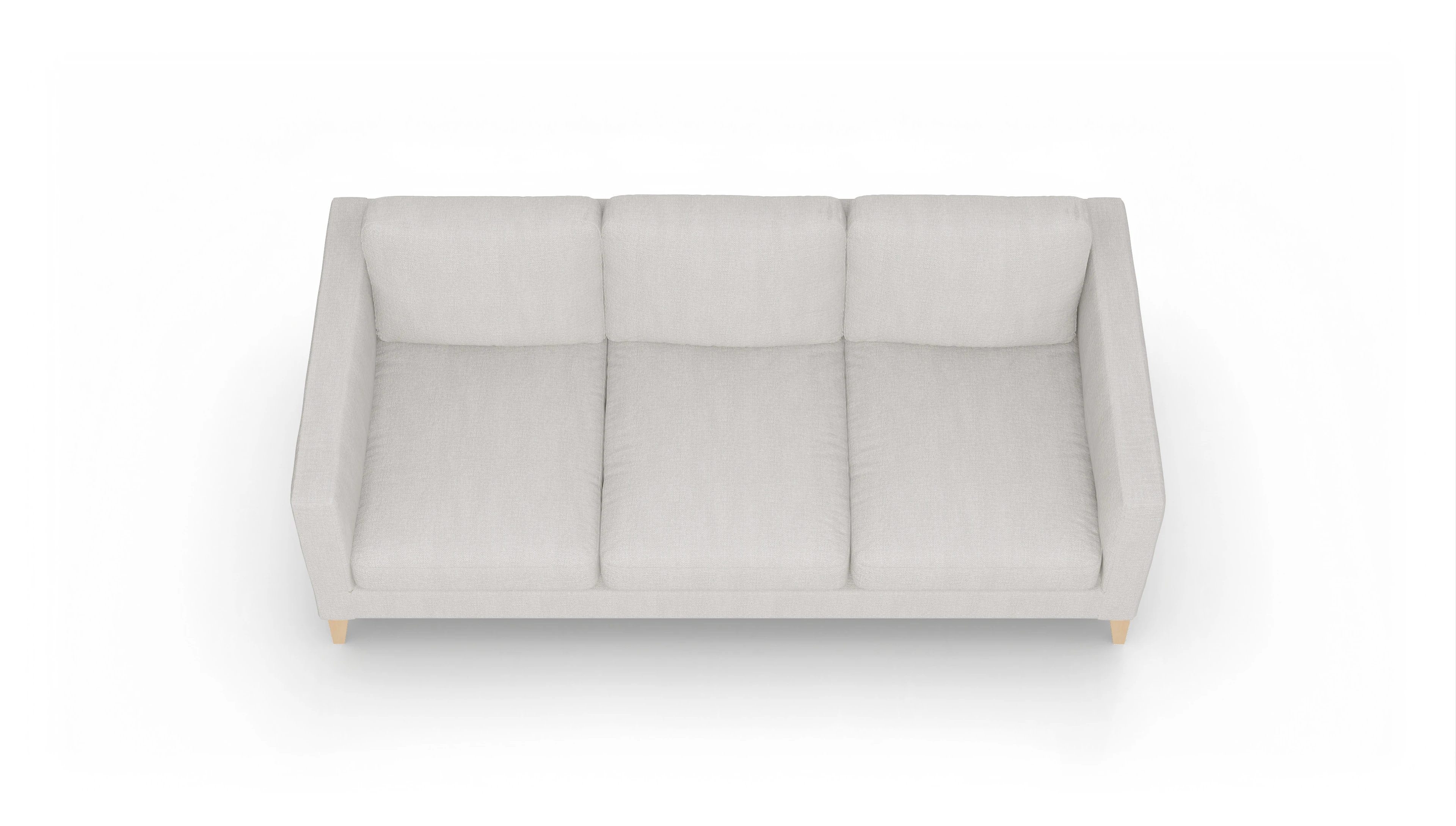 Ansicht des Produktes Montes 4-Sitzer in Stoff weiß