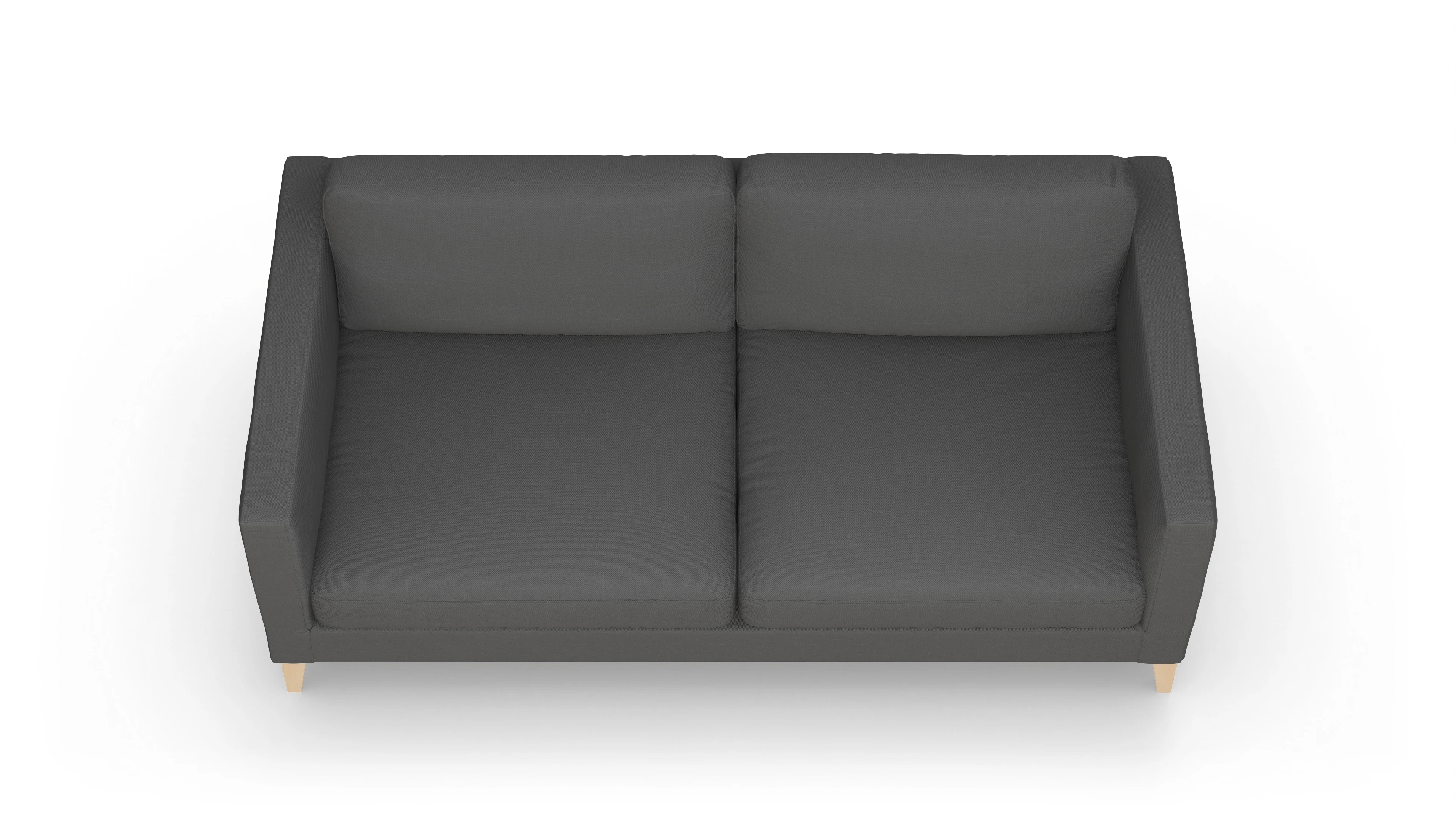 Ansicht des Produktes Montes 3,5-Sitzer in Stoff schwarz