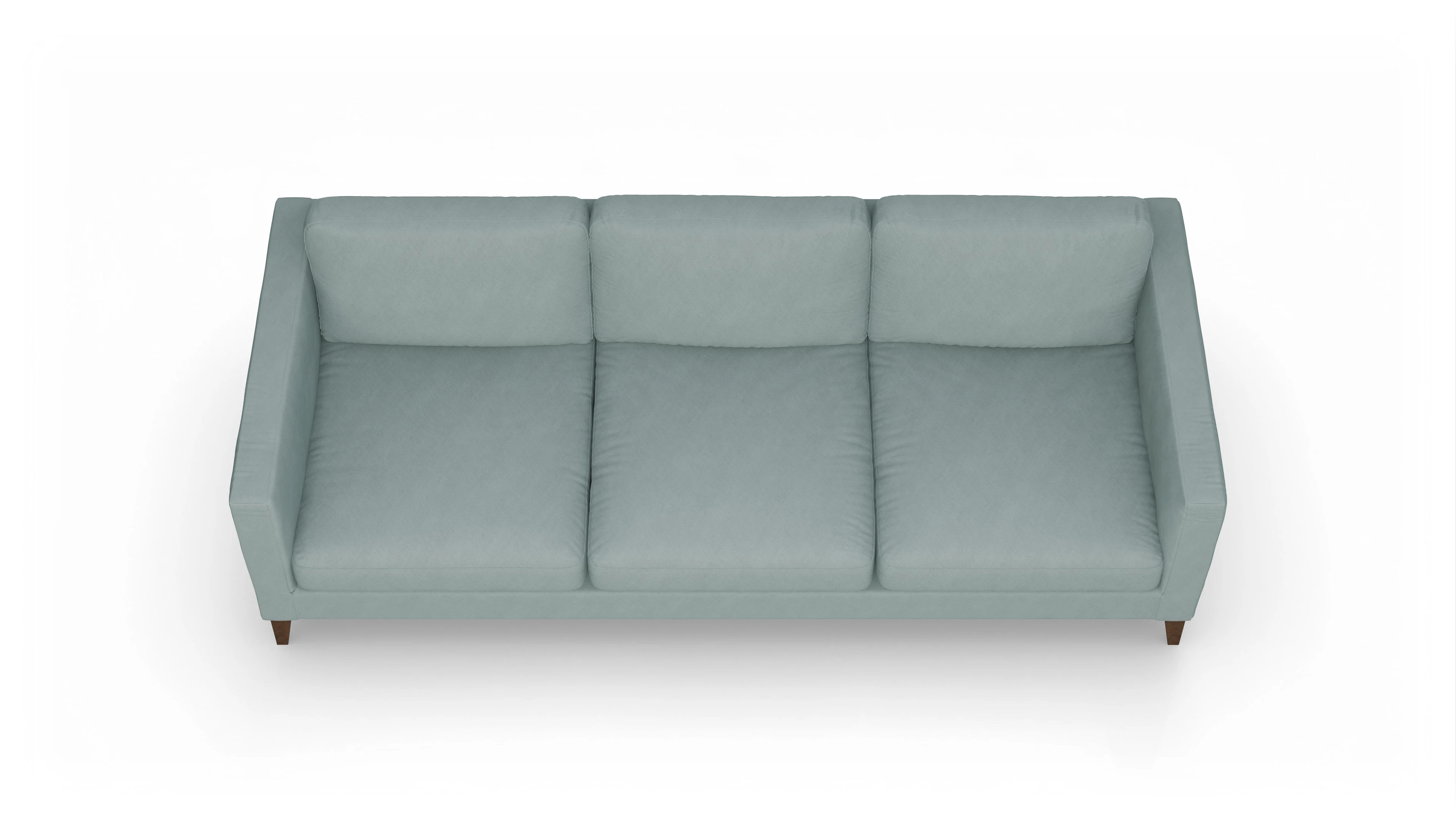 Montes Stoffsofa Ansicht des Produktes Montes 4,5-Sitzer in Stoff blau