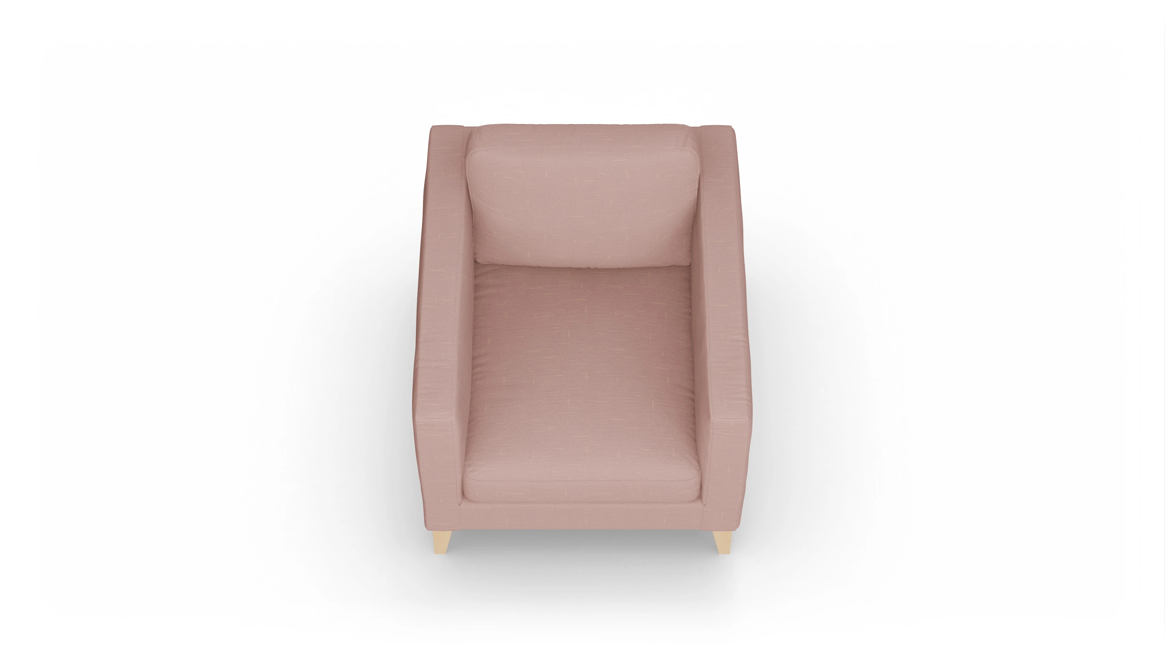 Ansicht des Produktes Montes Sessel in Stoff rot