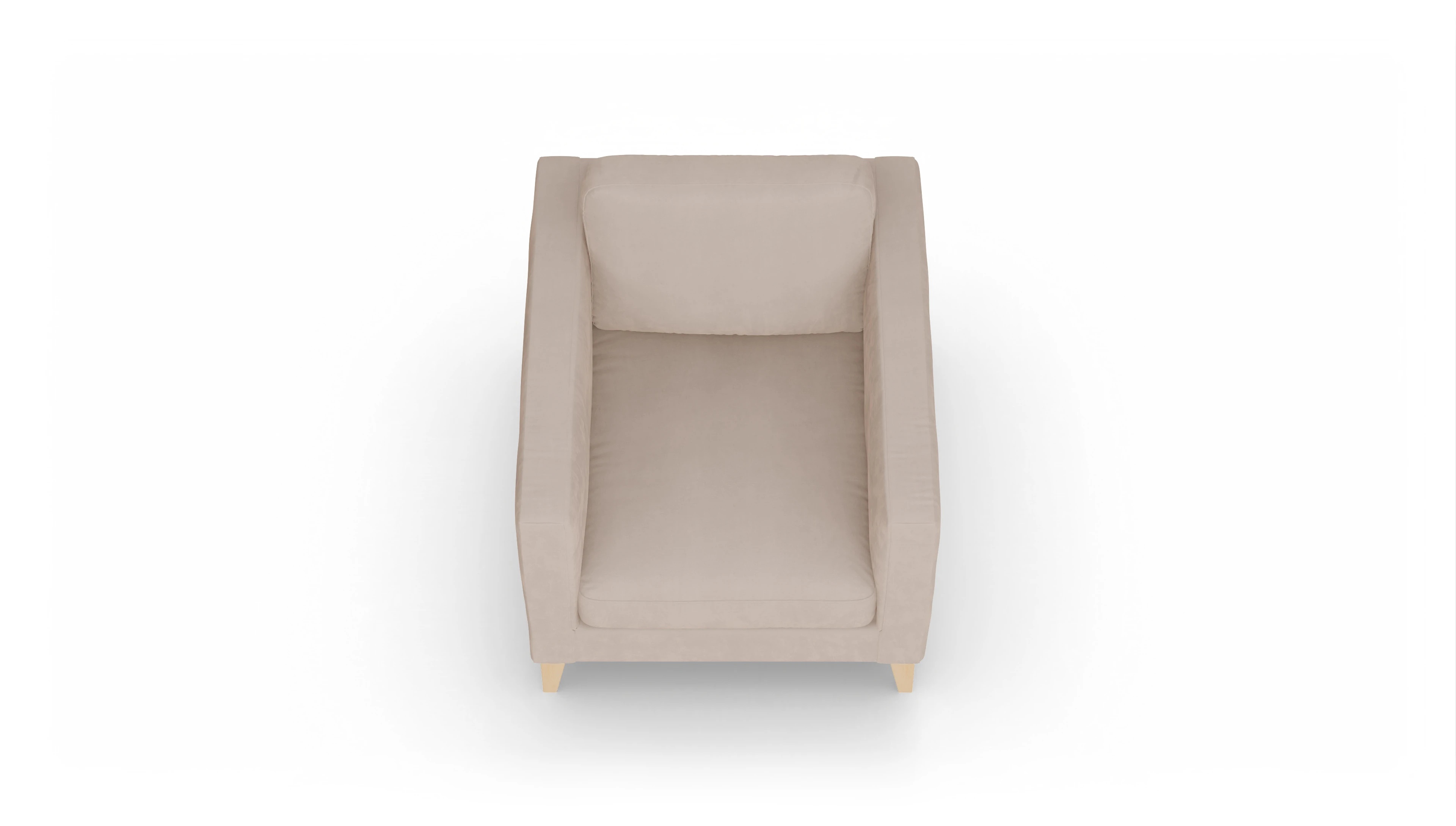 Ansicht des Produktes Montes Sessel in Samt beige