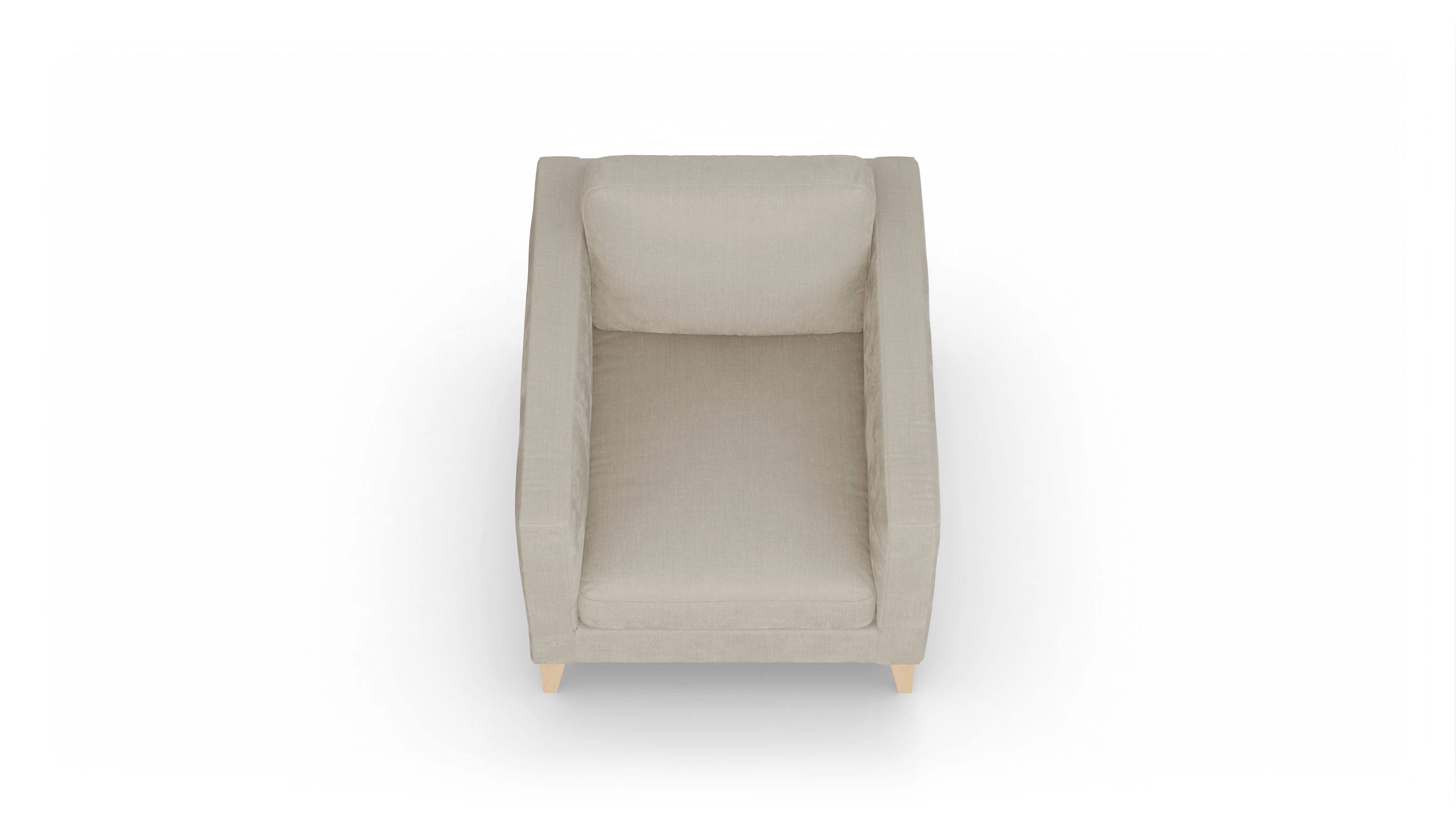 Ansicht des Produktes Montes Sessel in Stoff beige