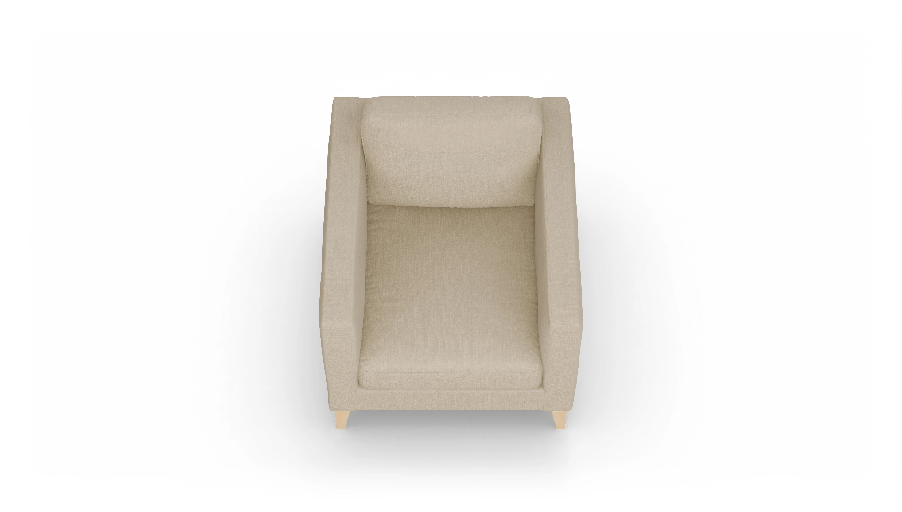 Ansicht des Produktes Montes Sessel in Stoff beige