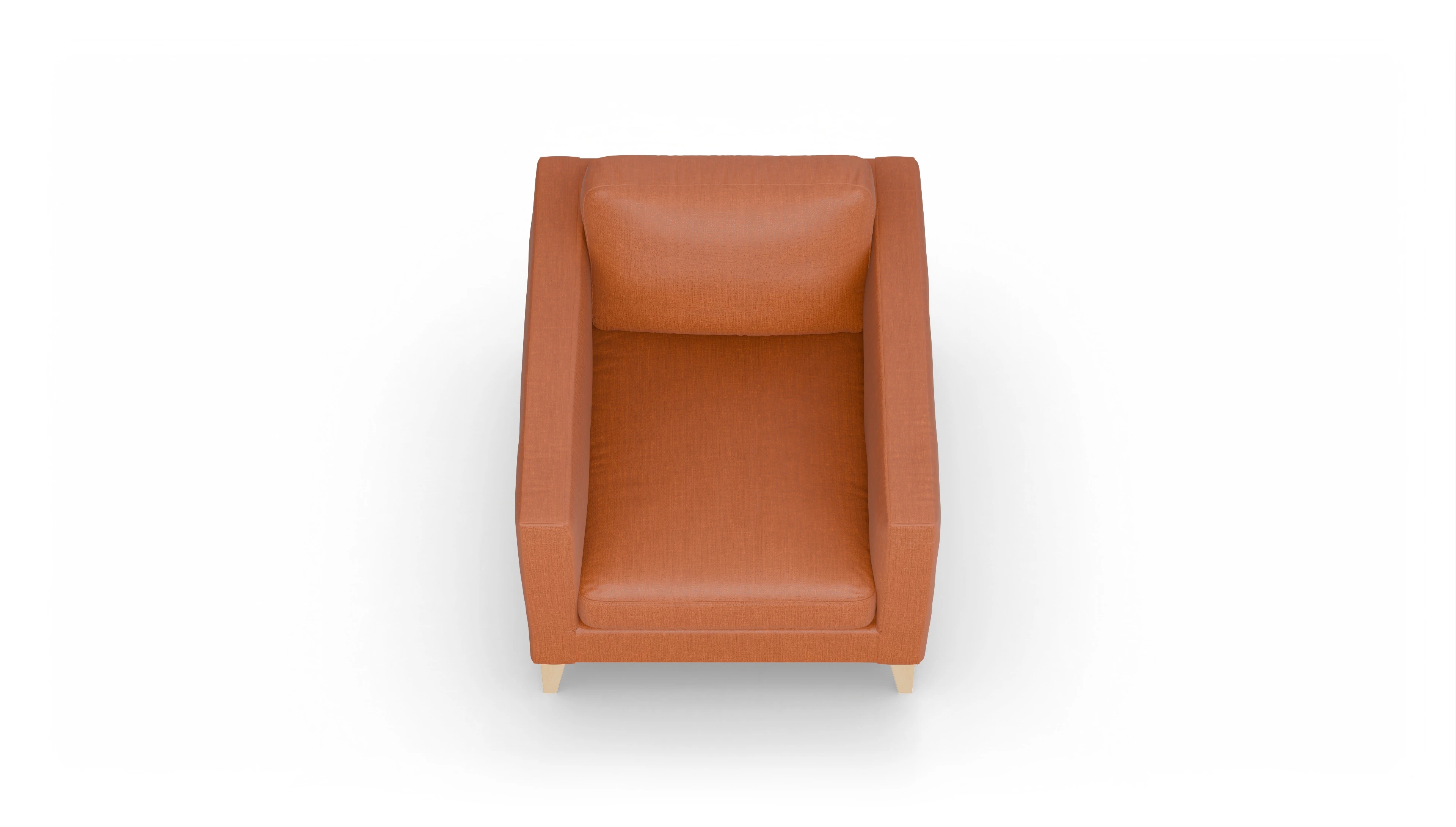 Ansicht des Produktes Montes Sessel in Stoff orange