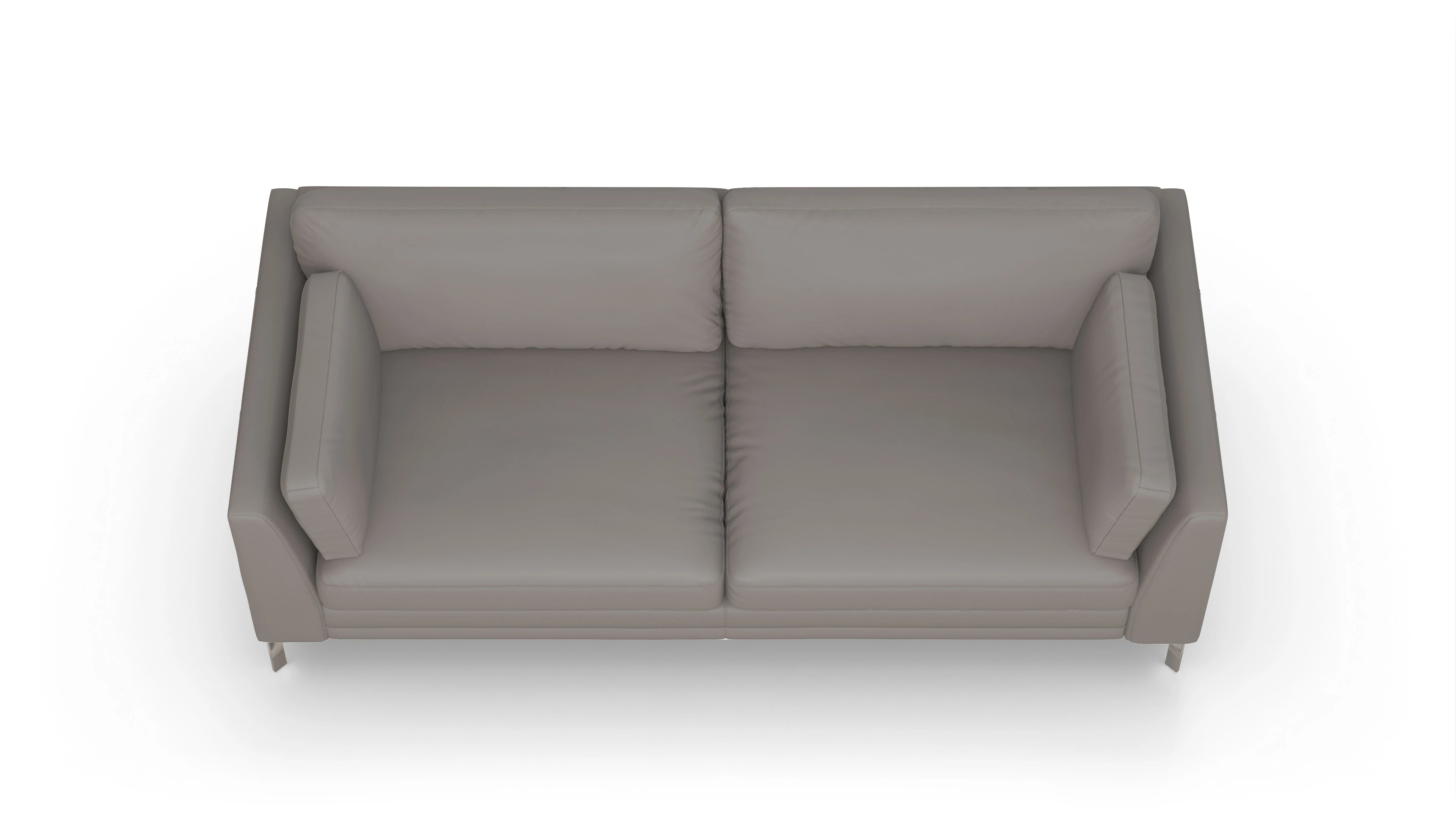 Ansicht des Produktes Lexington 3-Sitzer in Leder grau