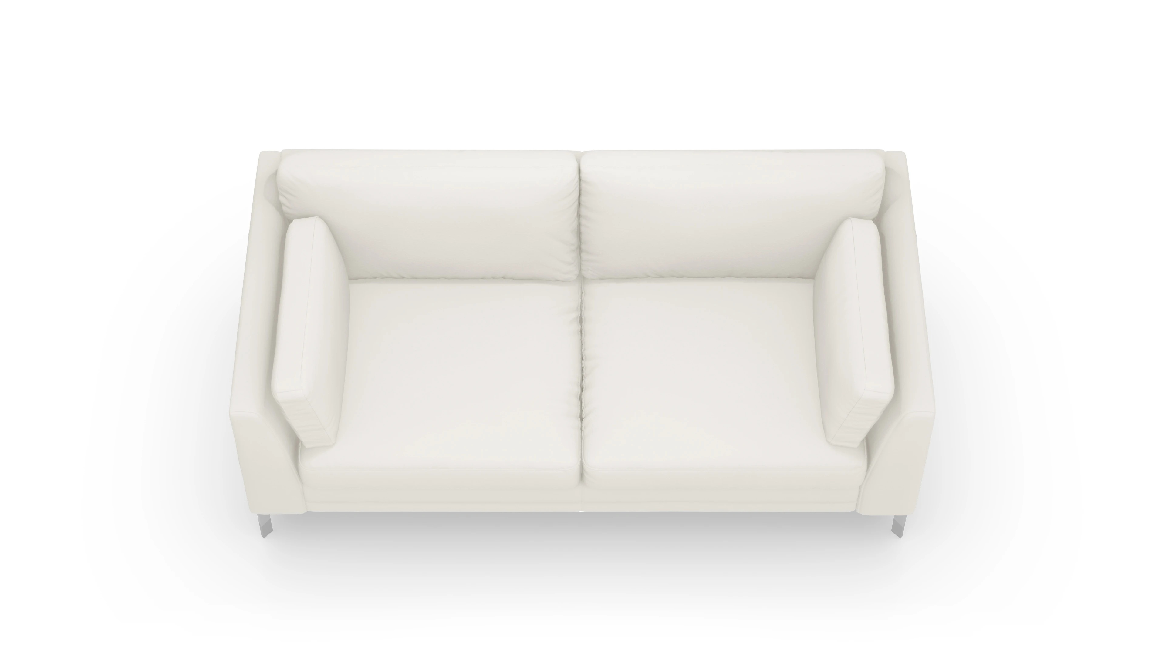 Ansicht des Produktes Lexington 2,5-Sitzer in Leder weiß