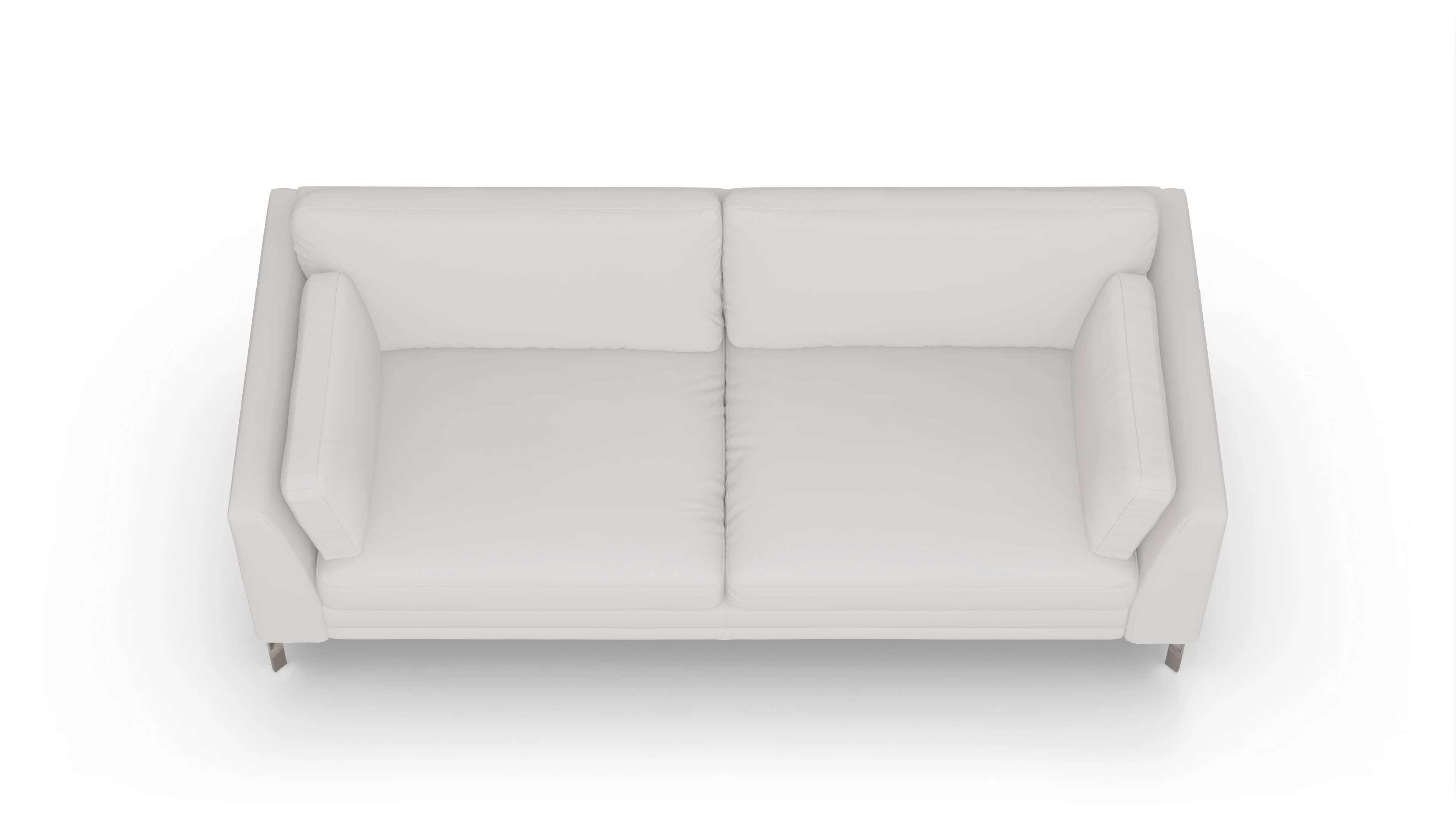 Ansicht des Produktes Lexington 3-Sitzer in Leder weiß