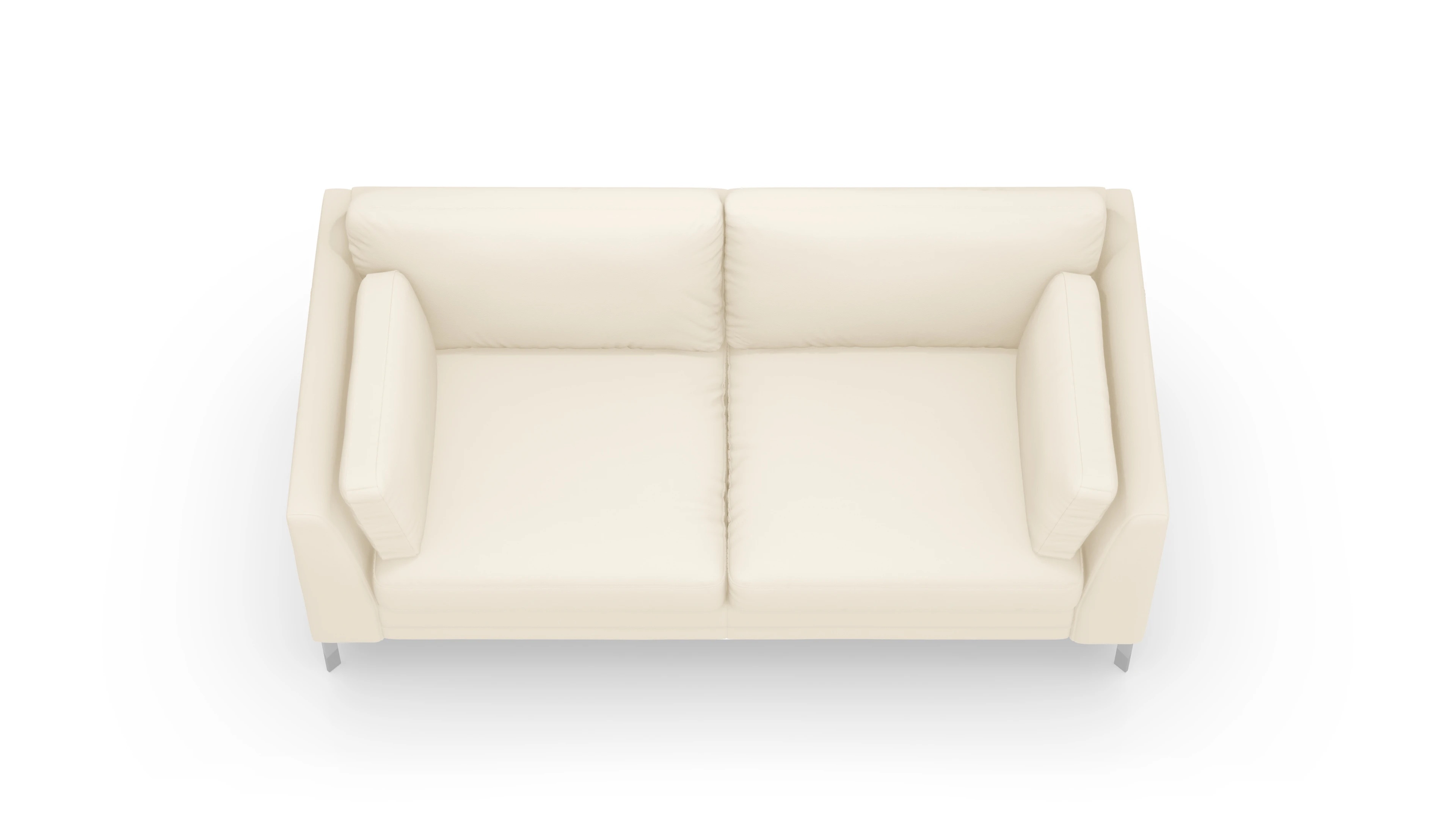 Lexington Ledersofa Ansicht des Produktes Lexington 2,5-Sitzer in Leder weiß