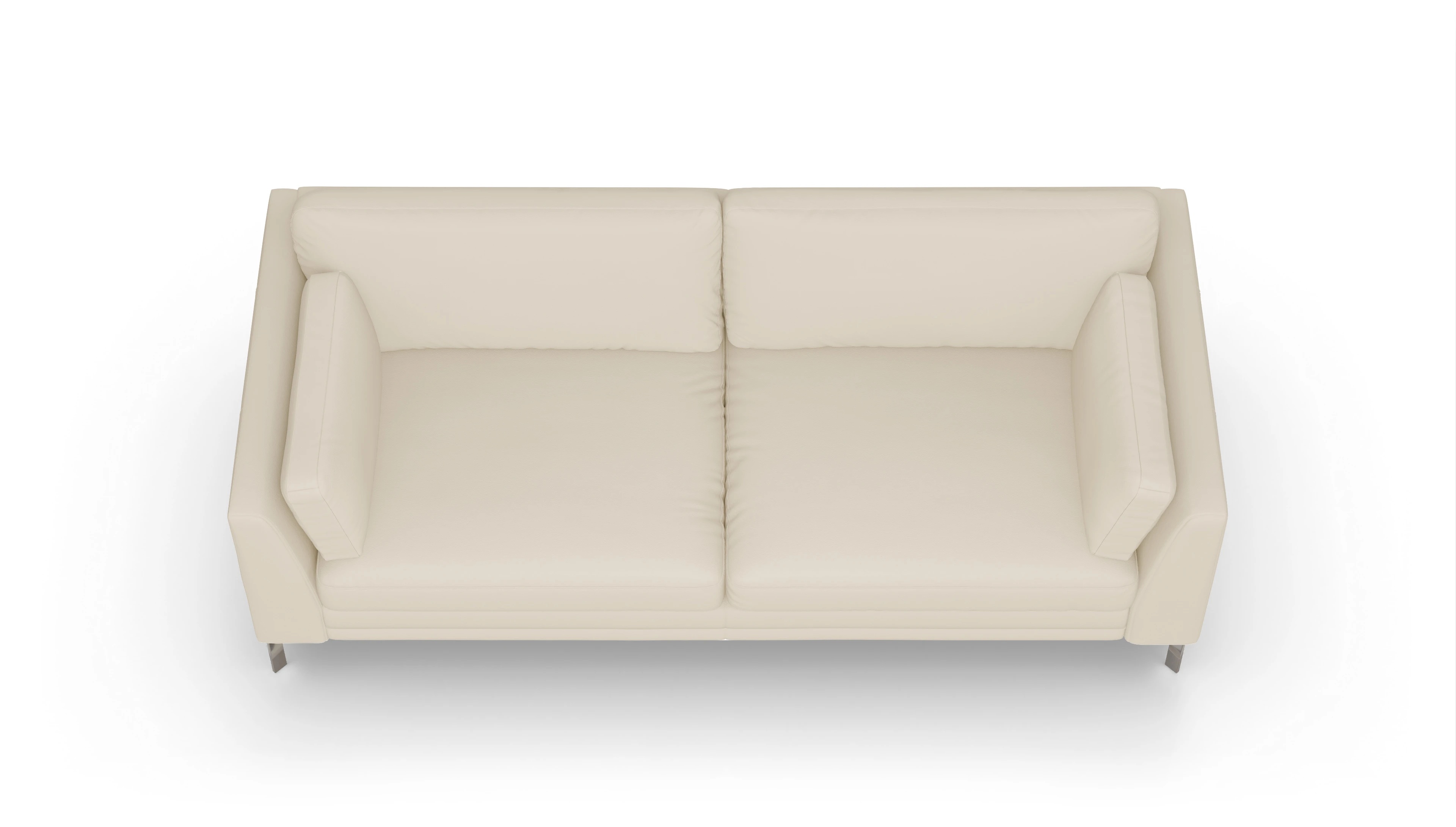 Ansicht des Produktes Lexington 3-Sitzer in Leder weiß