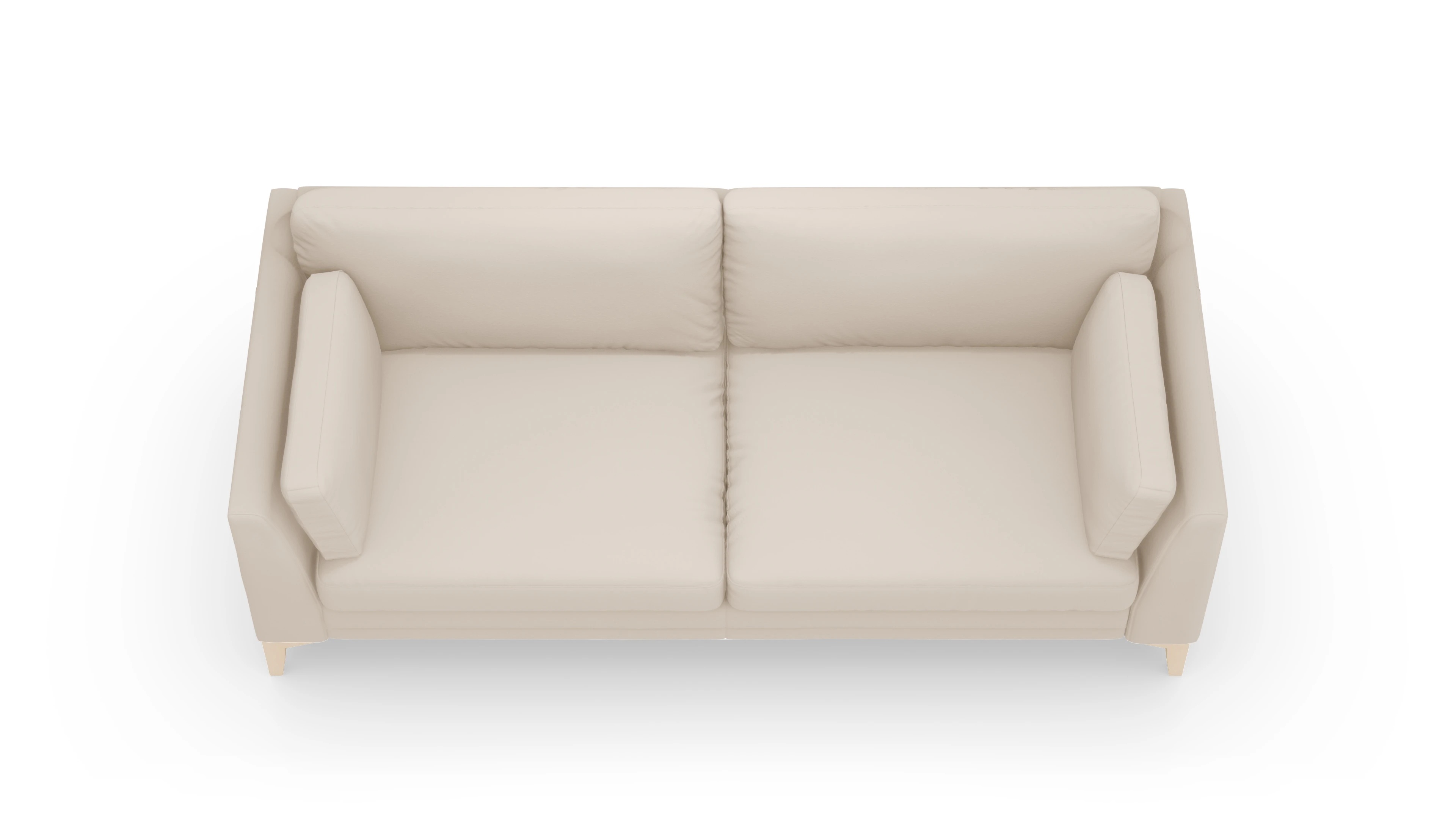 Ansicht des Produktes Village 3-Sitzer in Leder beige