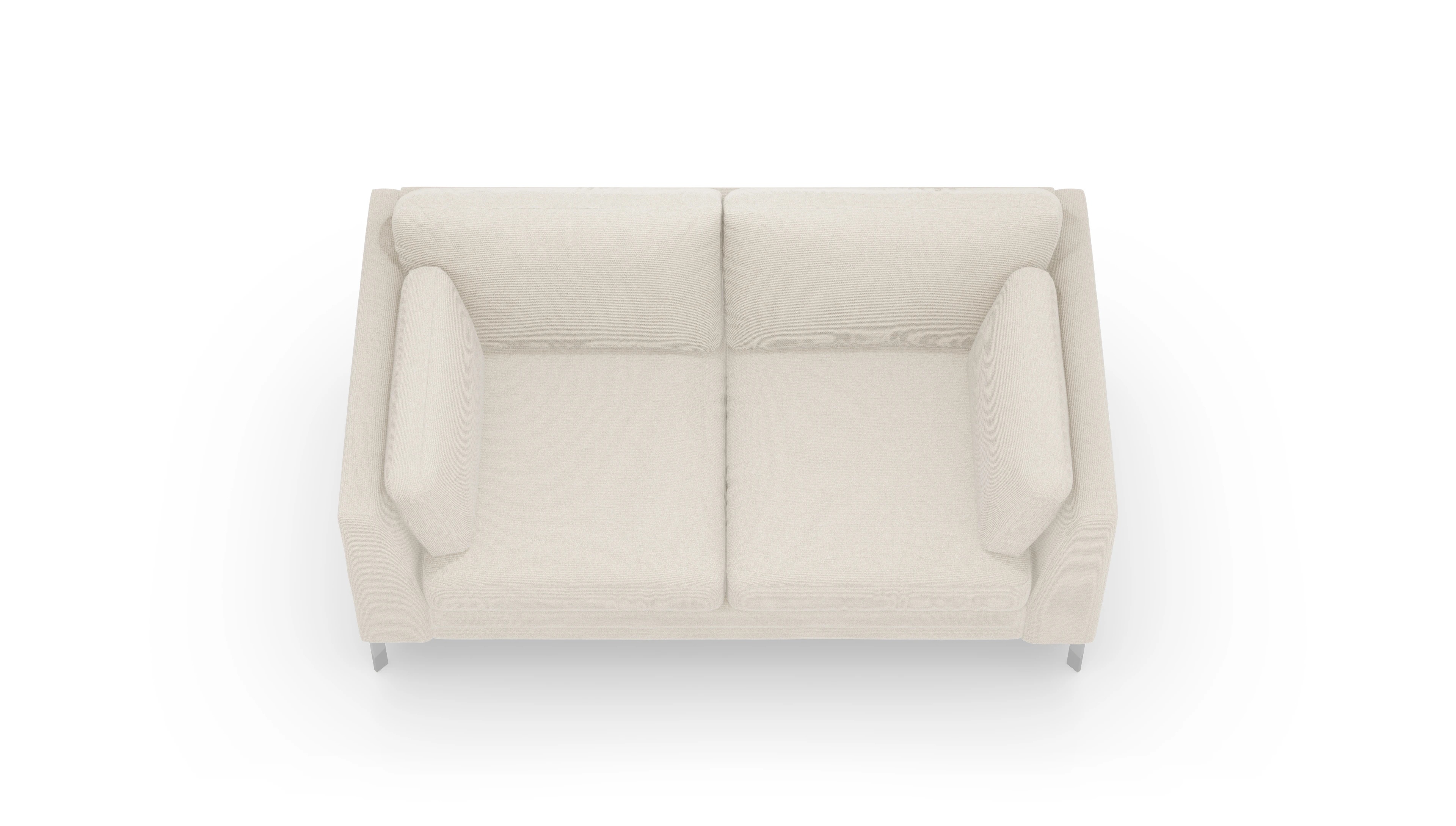 Ansicht des Produktes Lexington 2-Sitzer in Stoff weiß