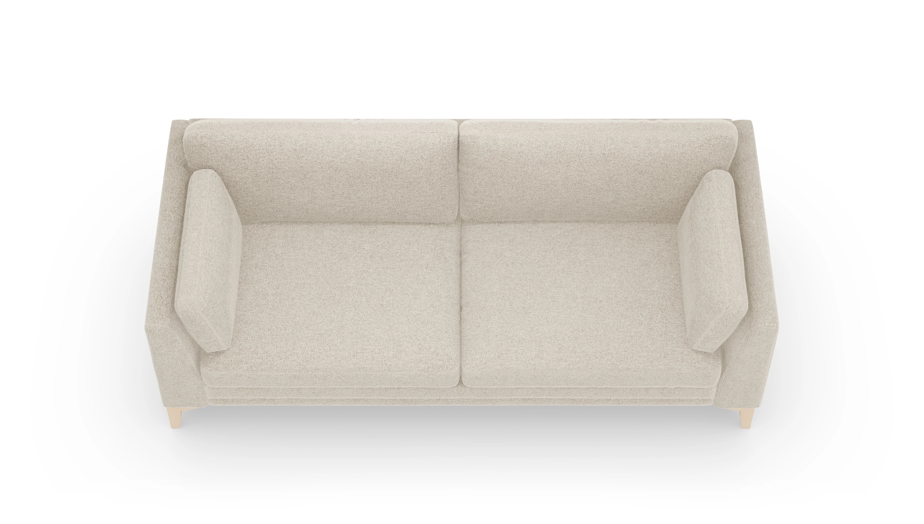 Village Stoffsofa Ansicht des Produktes Village 3-Sitzer in Stoff beige